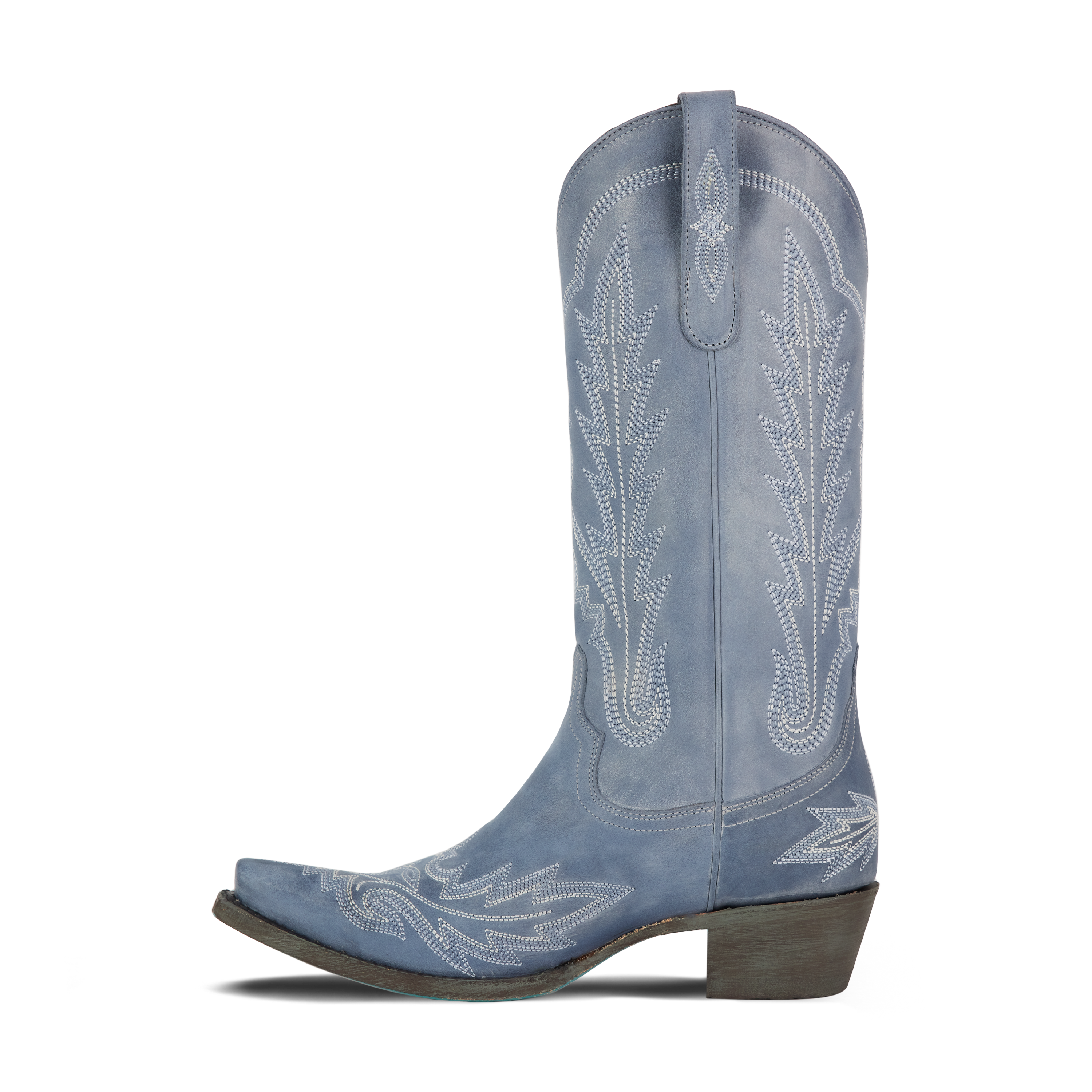 Lexington Boot - Washed Denim Ladies Boot Western Fashion by Lane