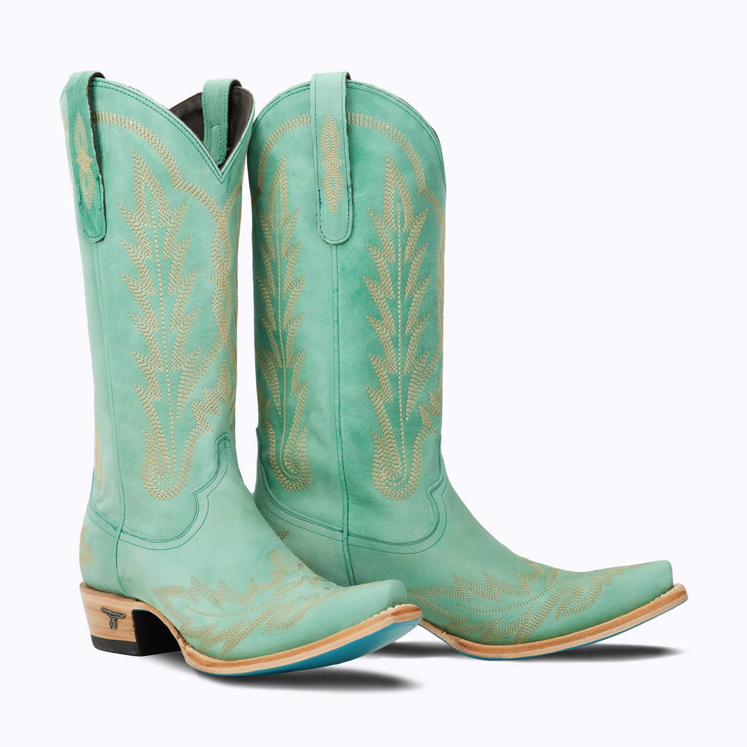 Lexington Ladies Boot Taos Turquoise Western Fashion by Lane