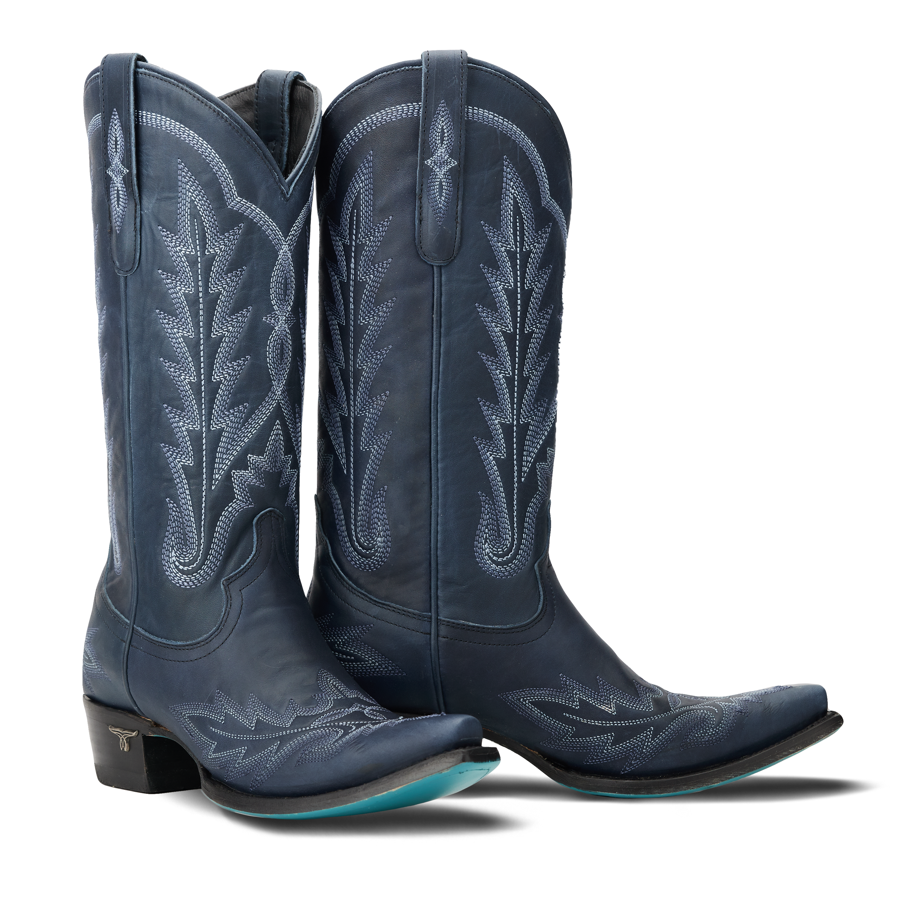 Lexington Boot - Midnight Navy Ladies Boot Western Fashion by Lane