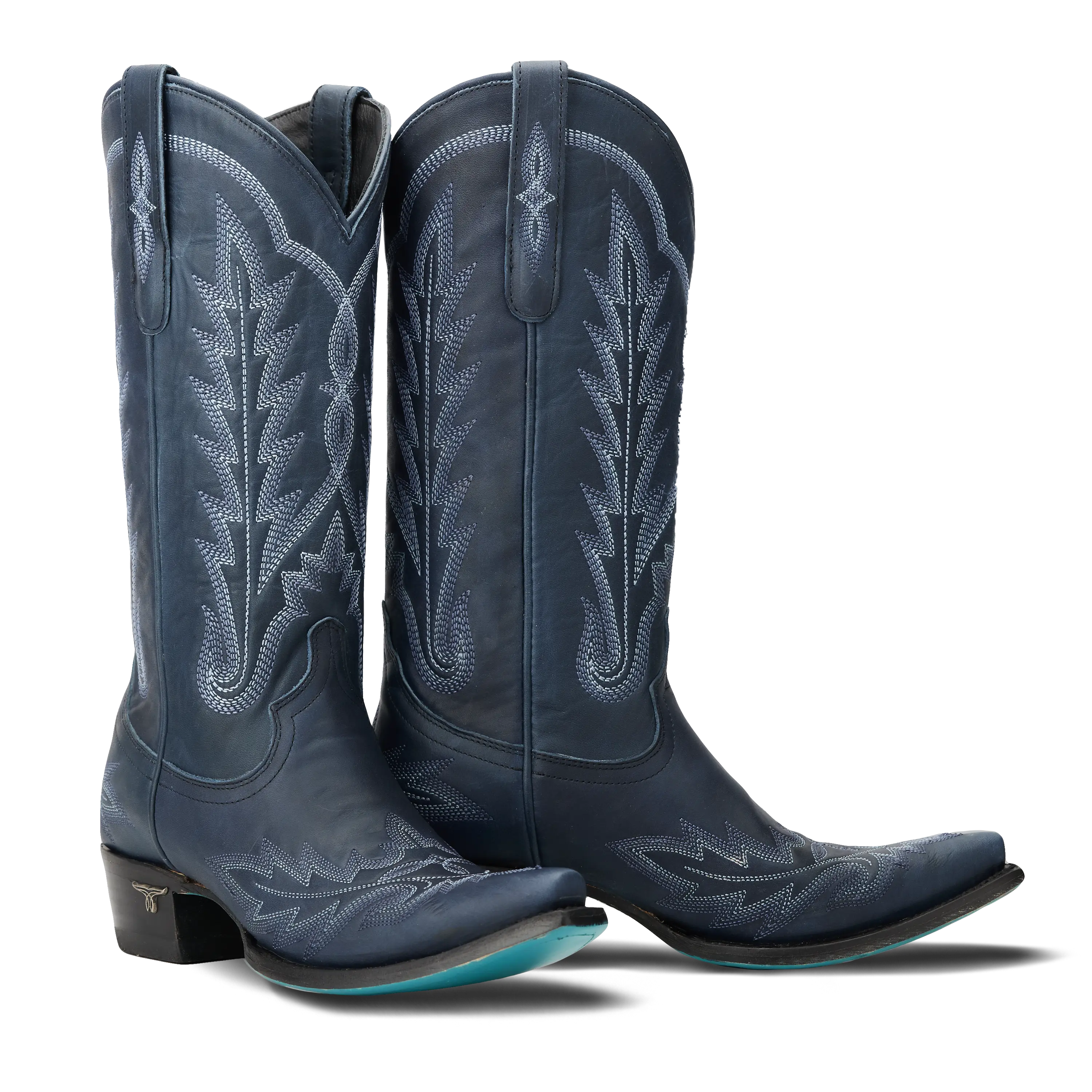 Lexington Boot - Midnight Navy Ladies Boot Western Fashion by Lane