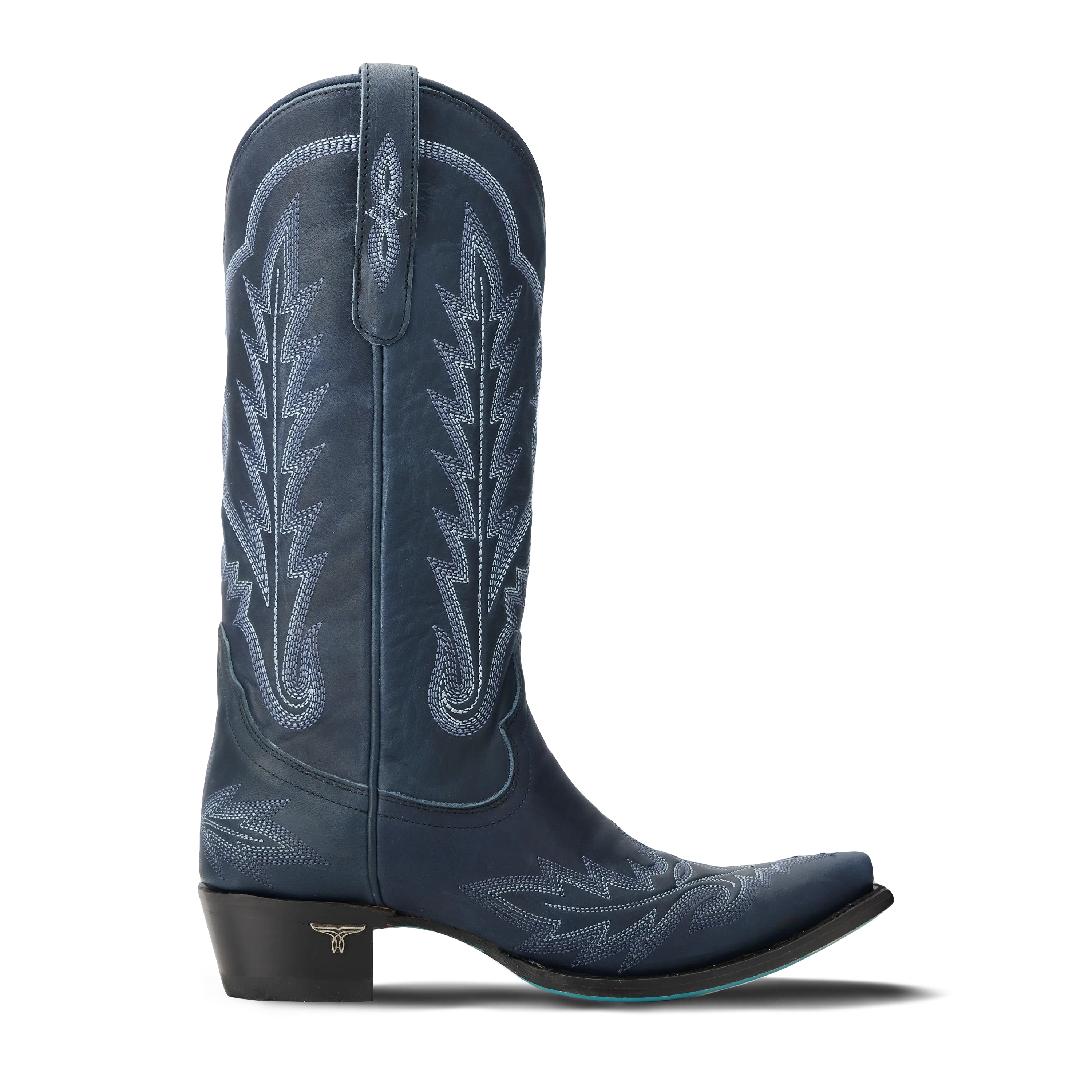 Lexington Boot - Midnight Navy Ladies Boot Western Fashion by Lane