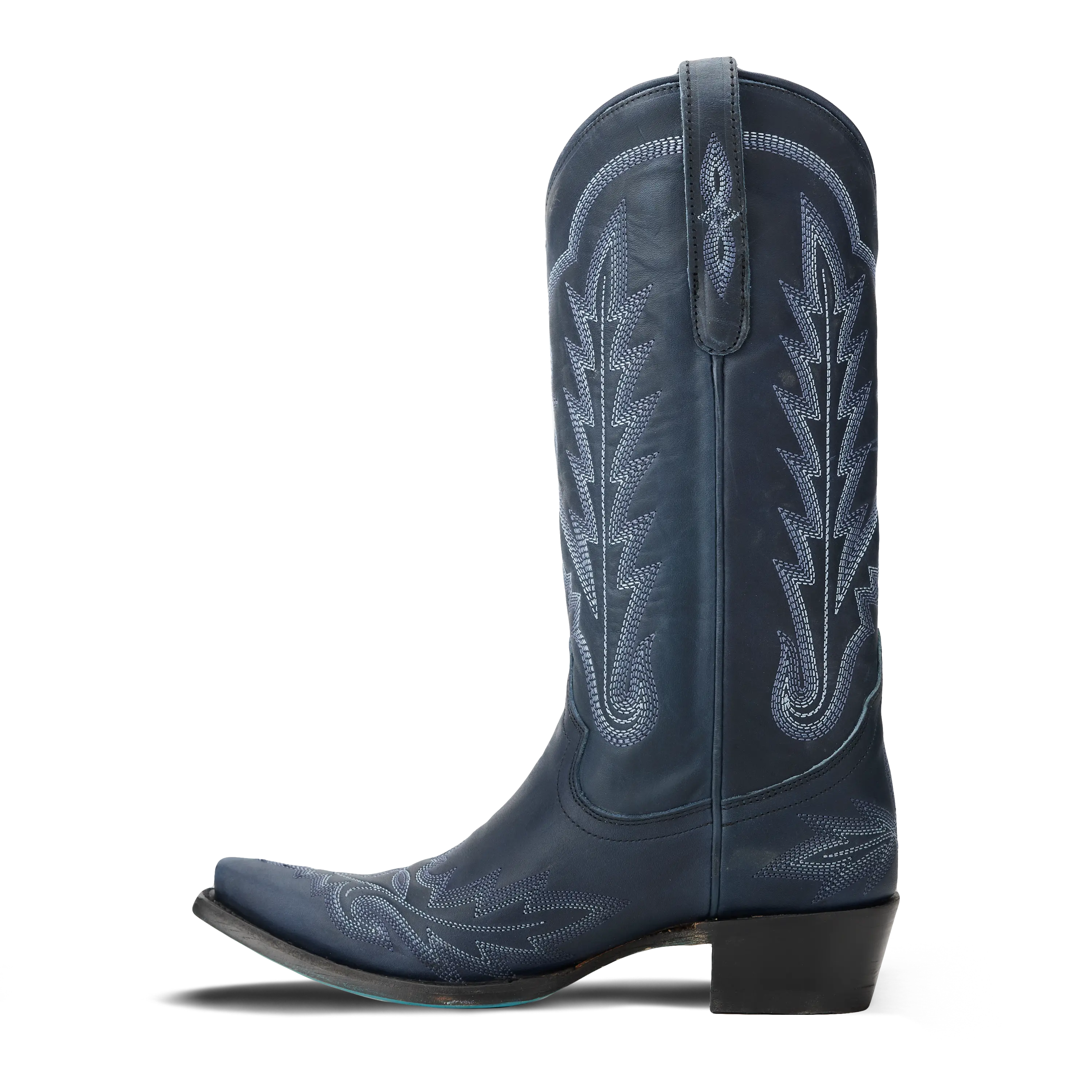 Lexington Boot - Midnight Navy Ladies Boot Western Fashion by Lane