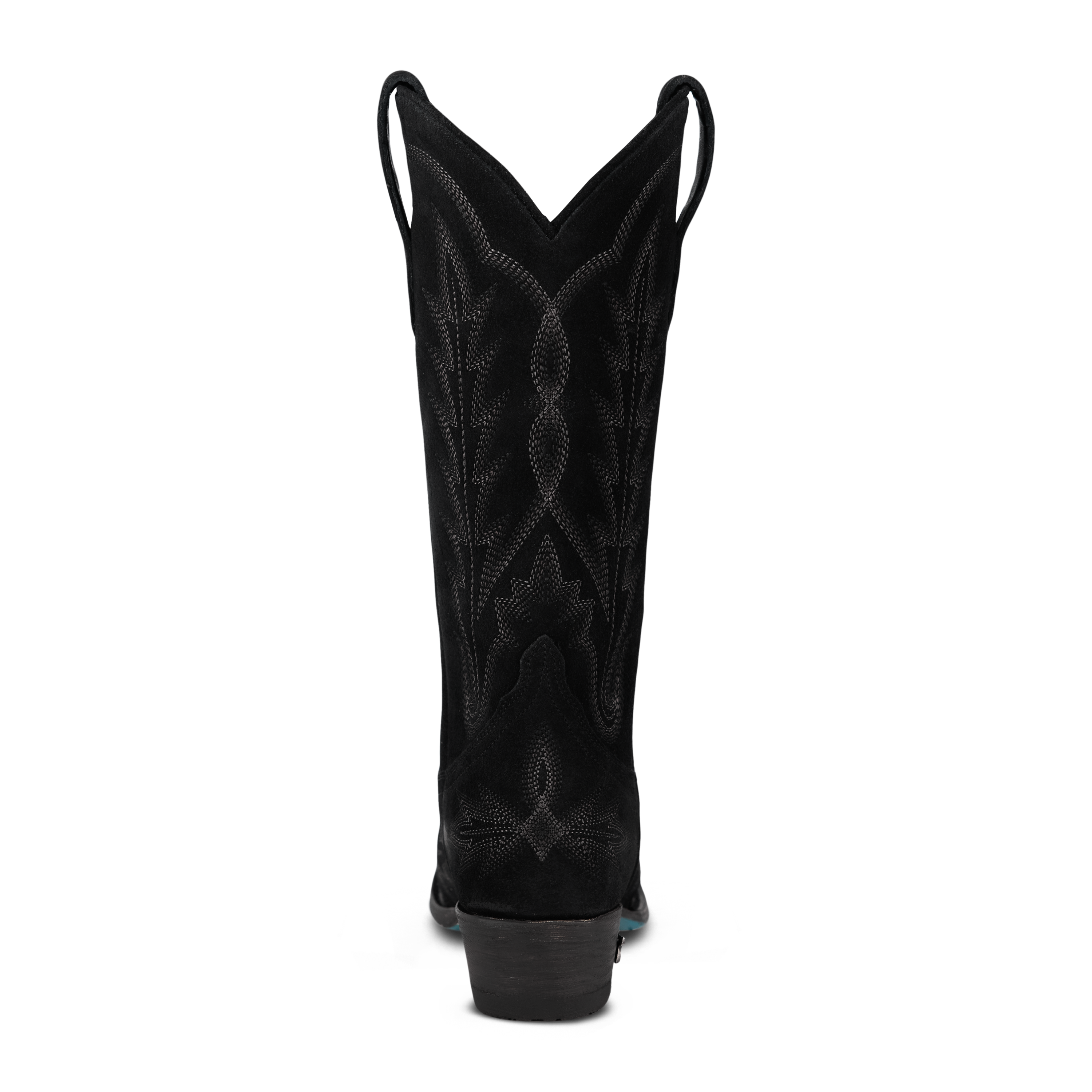 Lexington Boot - Soft Black Suede Ladies Boot Western Fashion by Lane