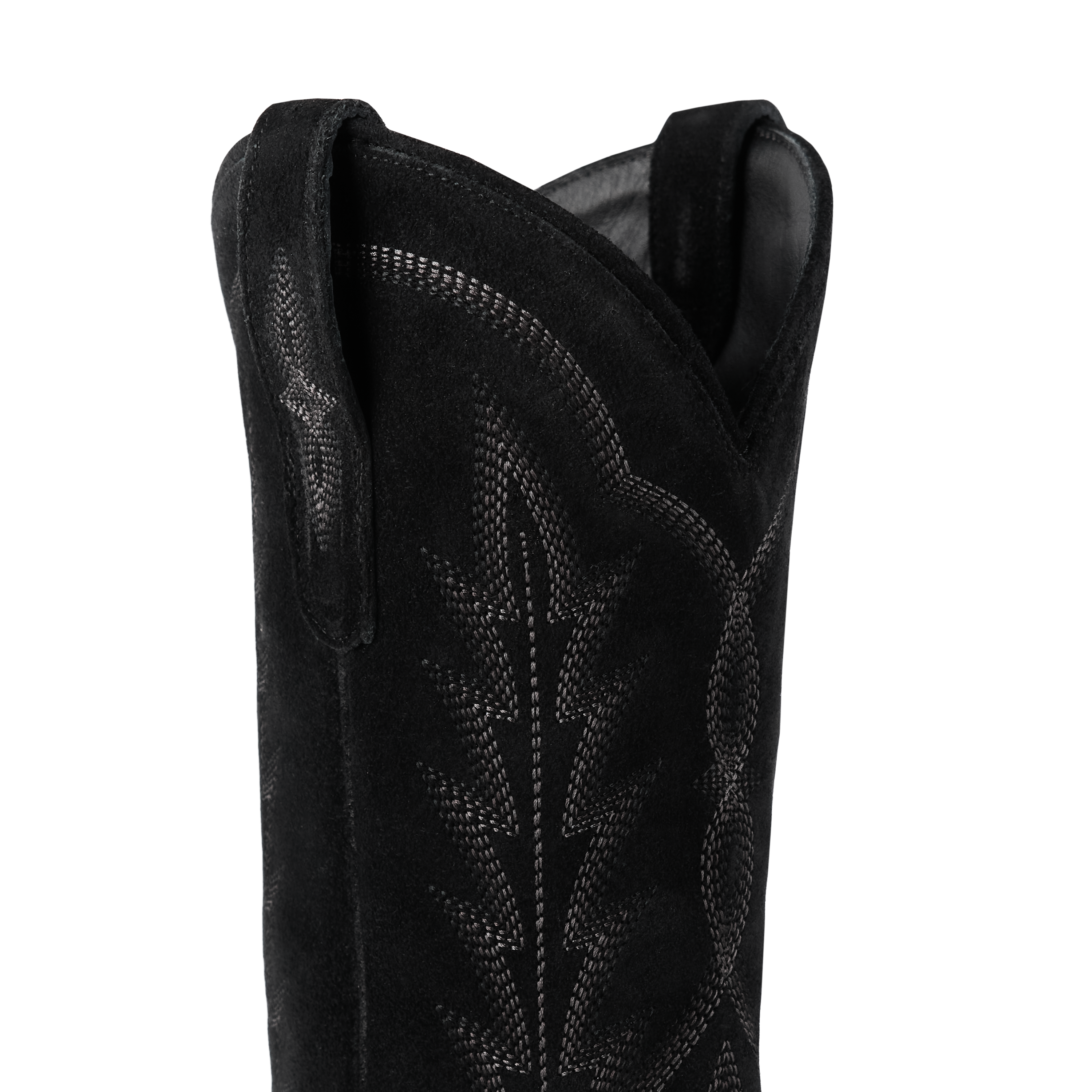 Lexington Boot - Soft Black Suede Ladies Boot Western Fashion by Lane