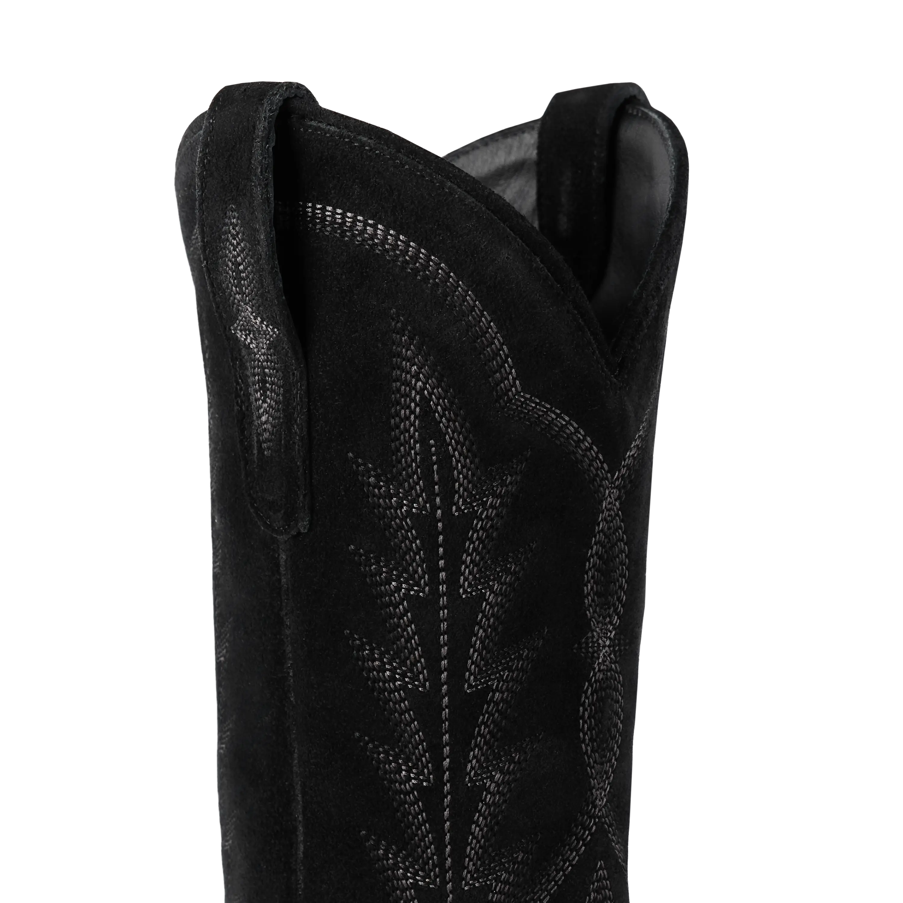 Lexington Boot - Soft Black Suede Ladies Boot Western Fashion by Lane