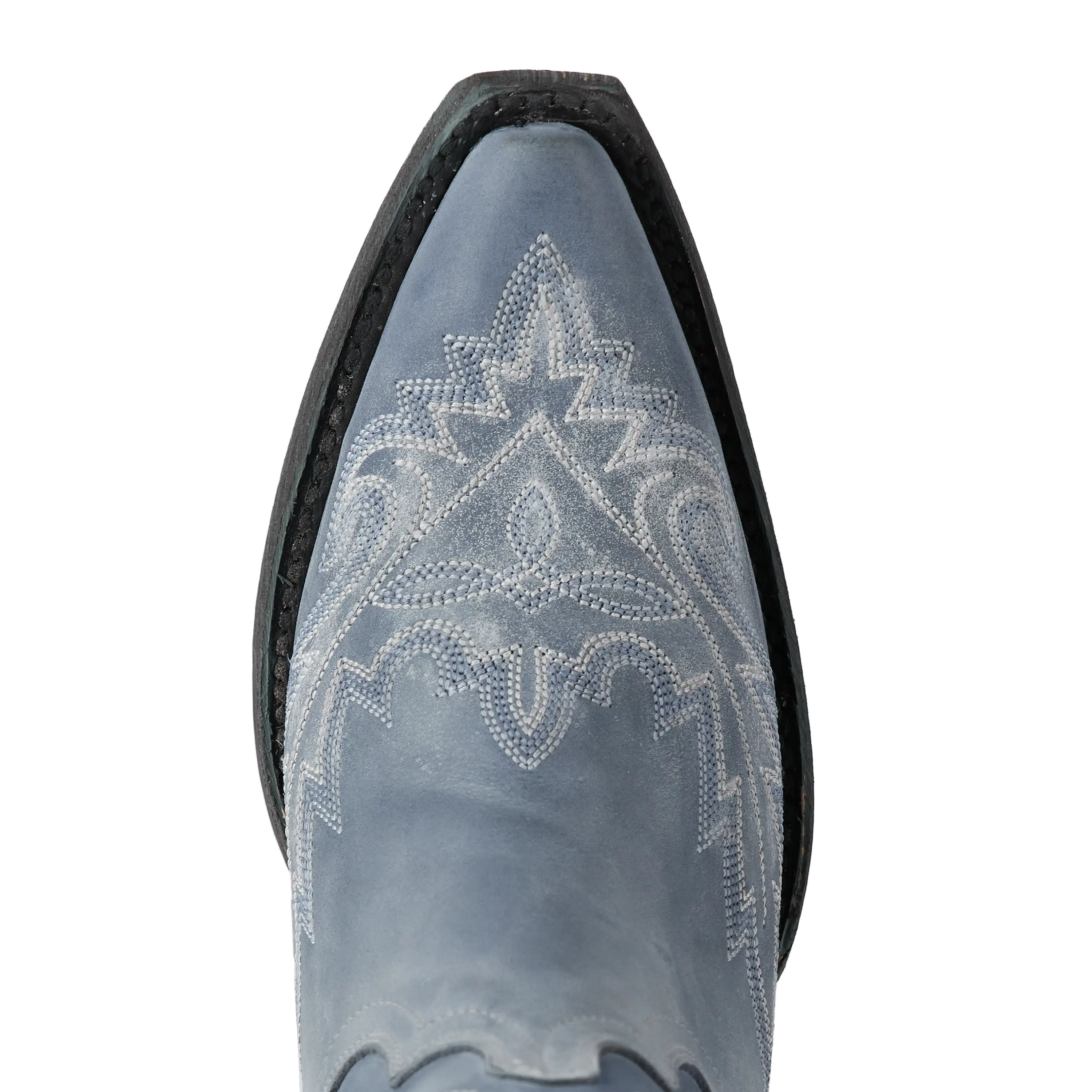 Lexington Bootie - Washed Denim Ladies Bootie Western Fashion by Lane