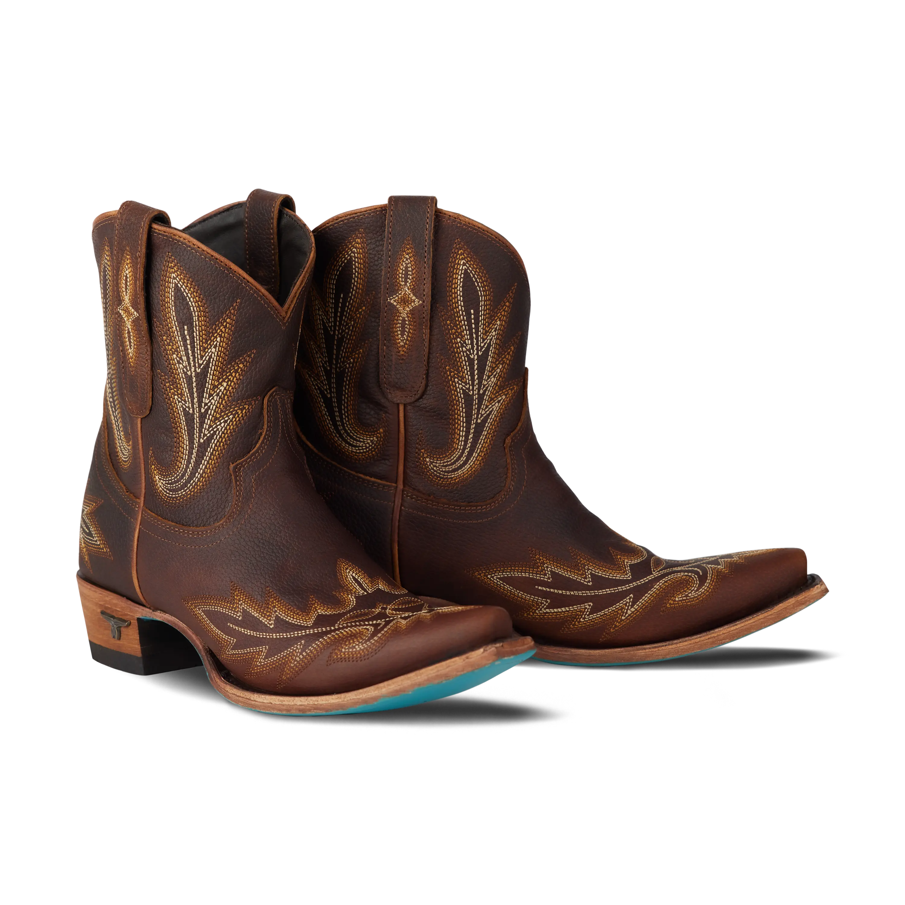 Lexington Bootie - Cognac Ladies Bootie Cognac Western Fashion by Lane