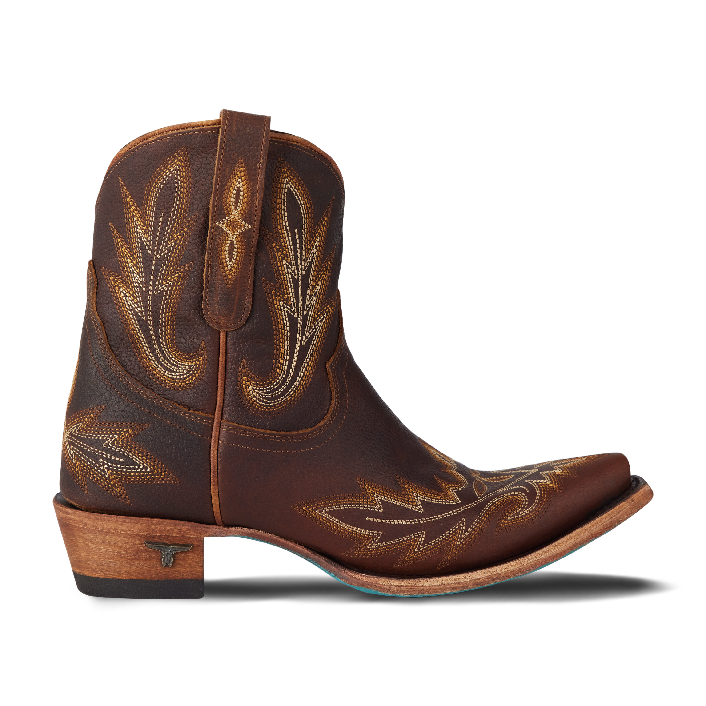 Lexington Bootie - Cognac Ladies Bootie Western Fashion by Lane