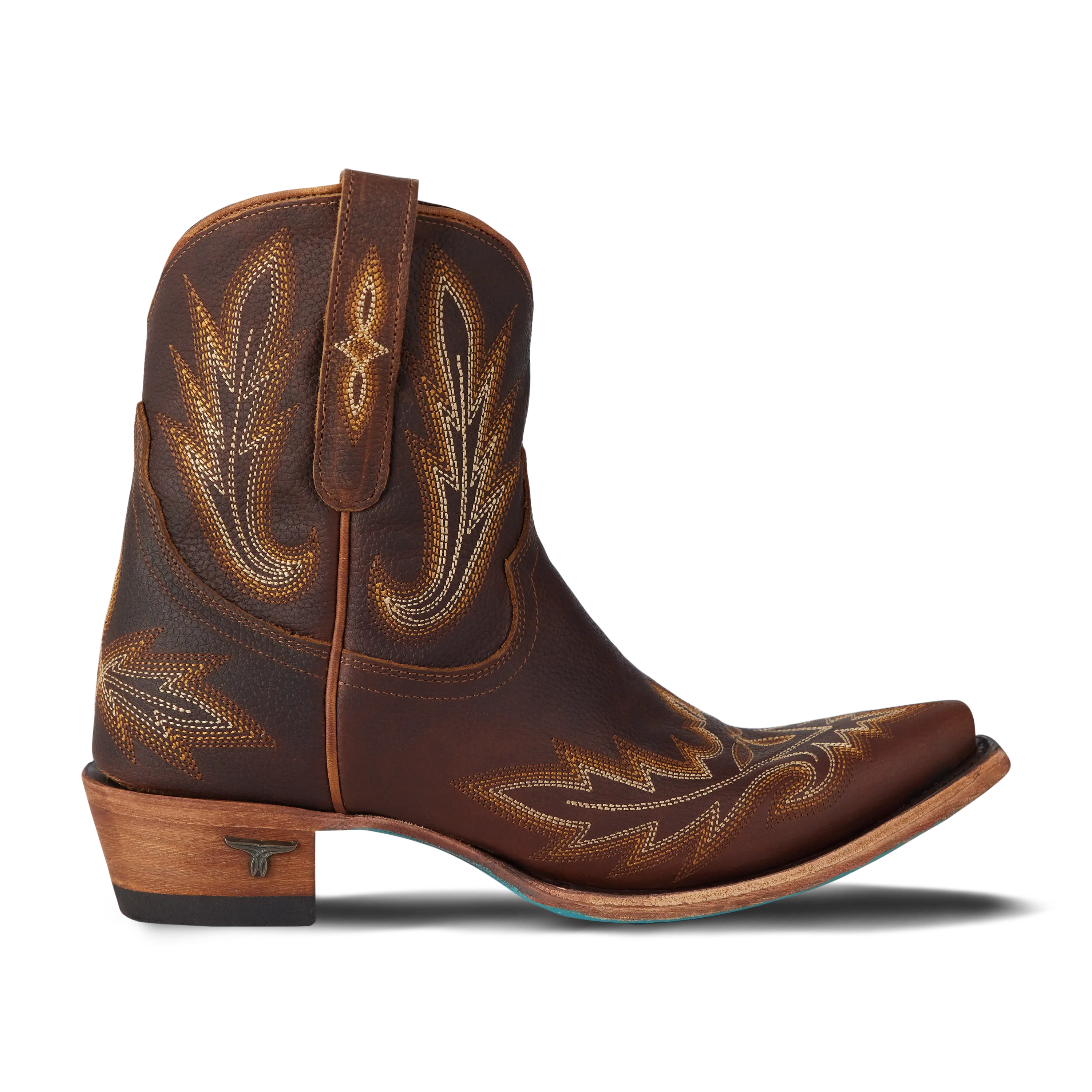 Lexington Bootie - Cognac Ladies Bootie Western Fashion by Lane