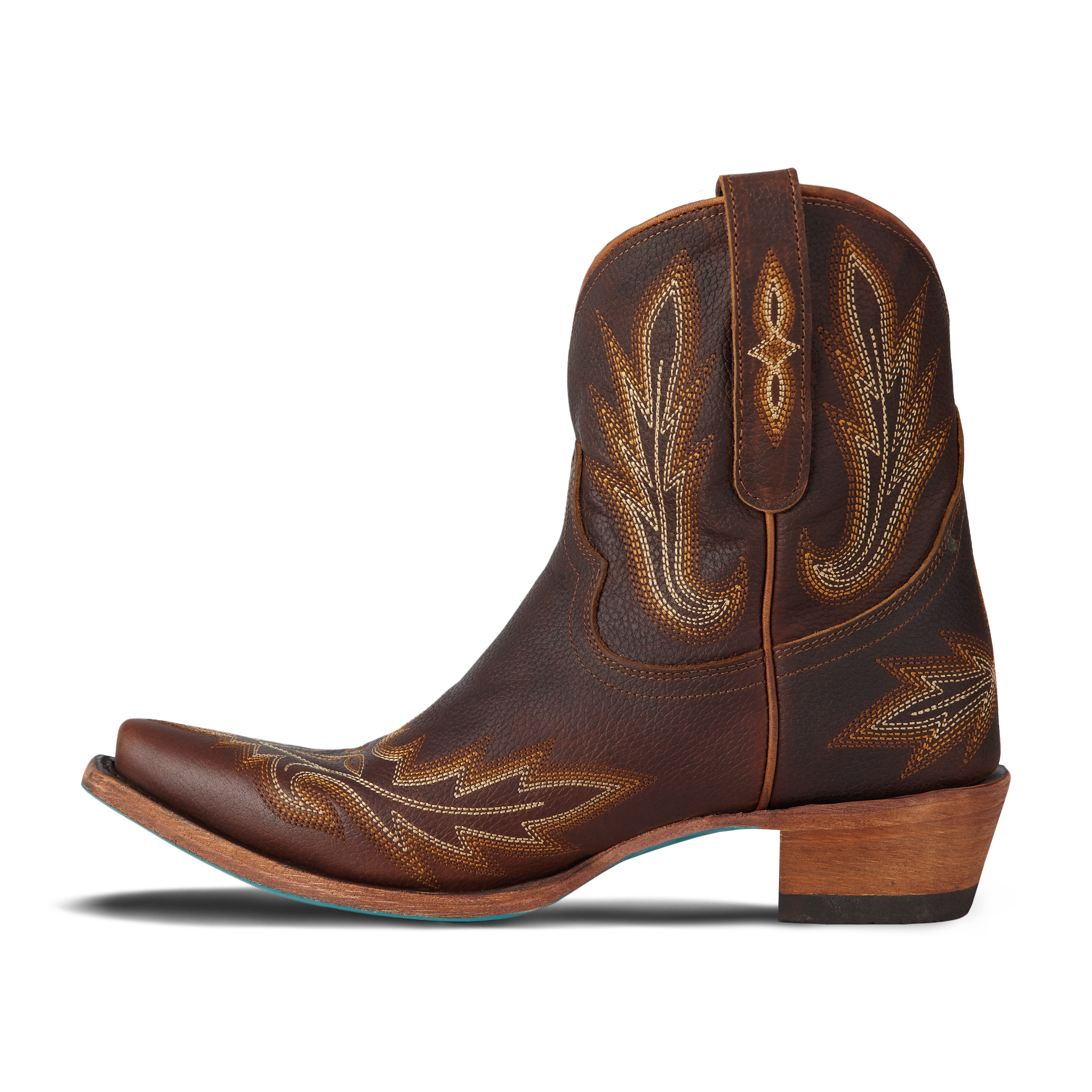Lexington Bootie - Cognac Ladies Bootie Western Fashion by Lane