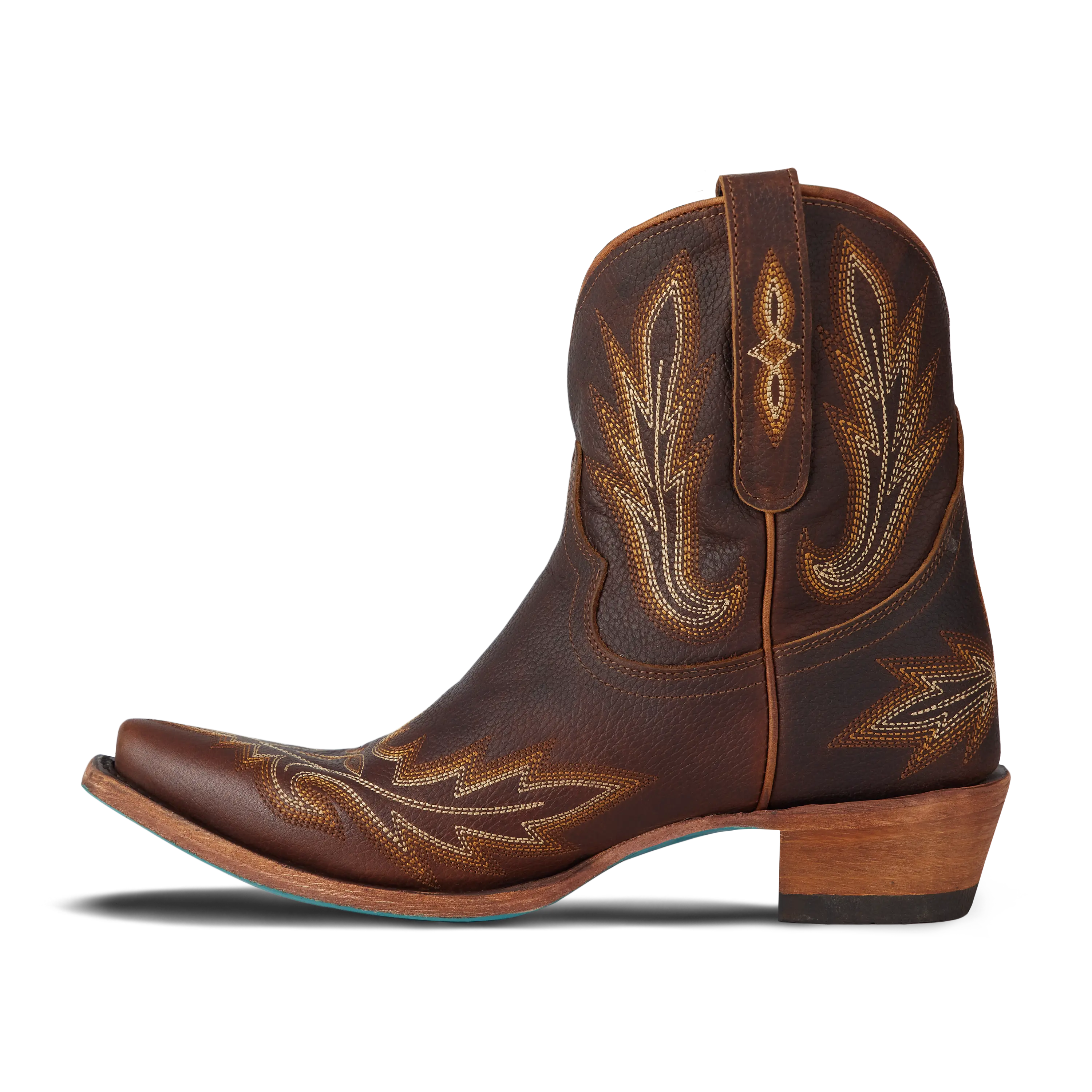 Lexington Bootie - Cognac Ladies Bootie Western Fashion by Lane