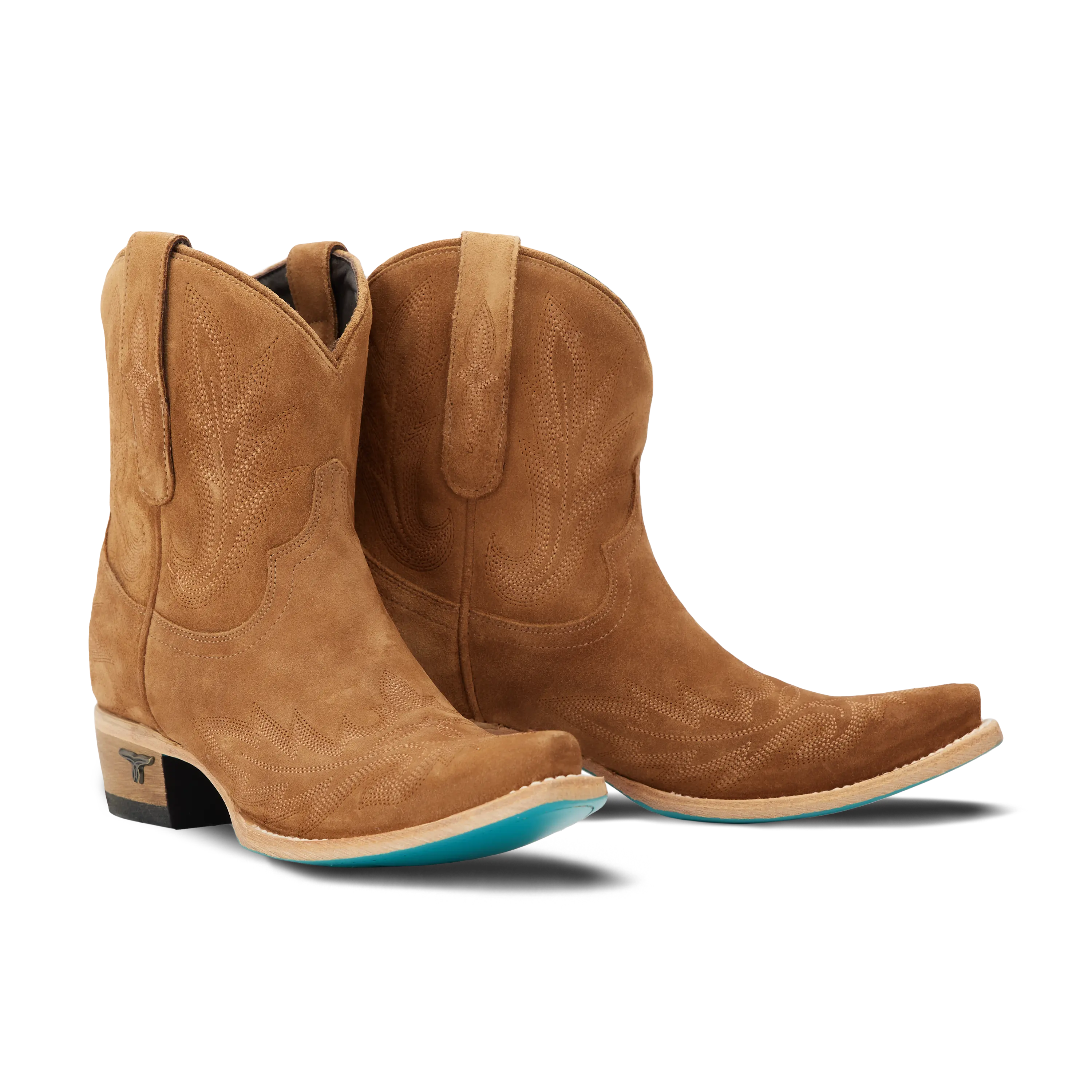 Lexington Bootie - Toffee Suede Ladies Bootie Western Fashion by Lane