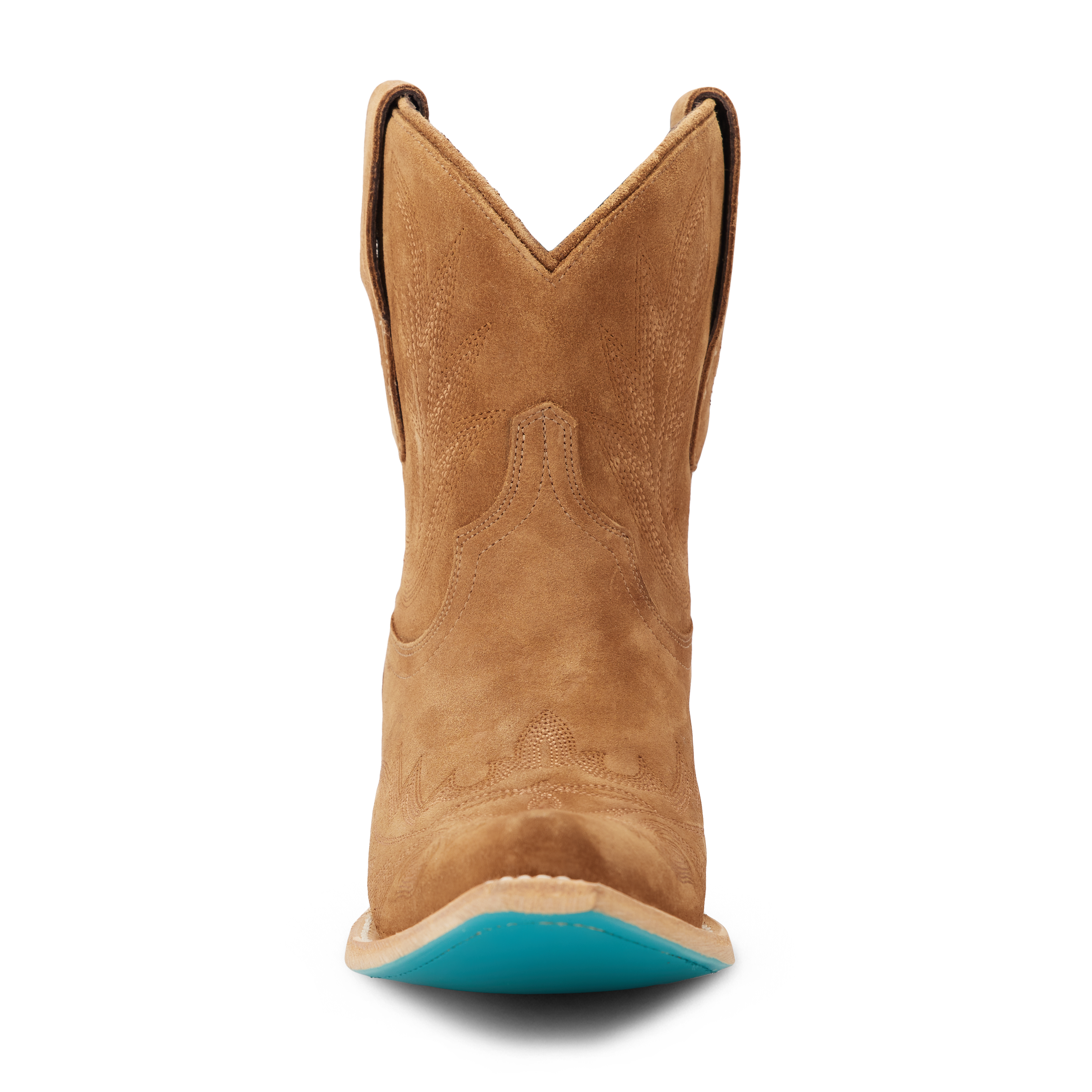 Lexington Bootie - Toffee Suede Ladies Bootie Western Fashion by Lane