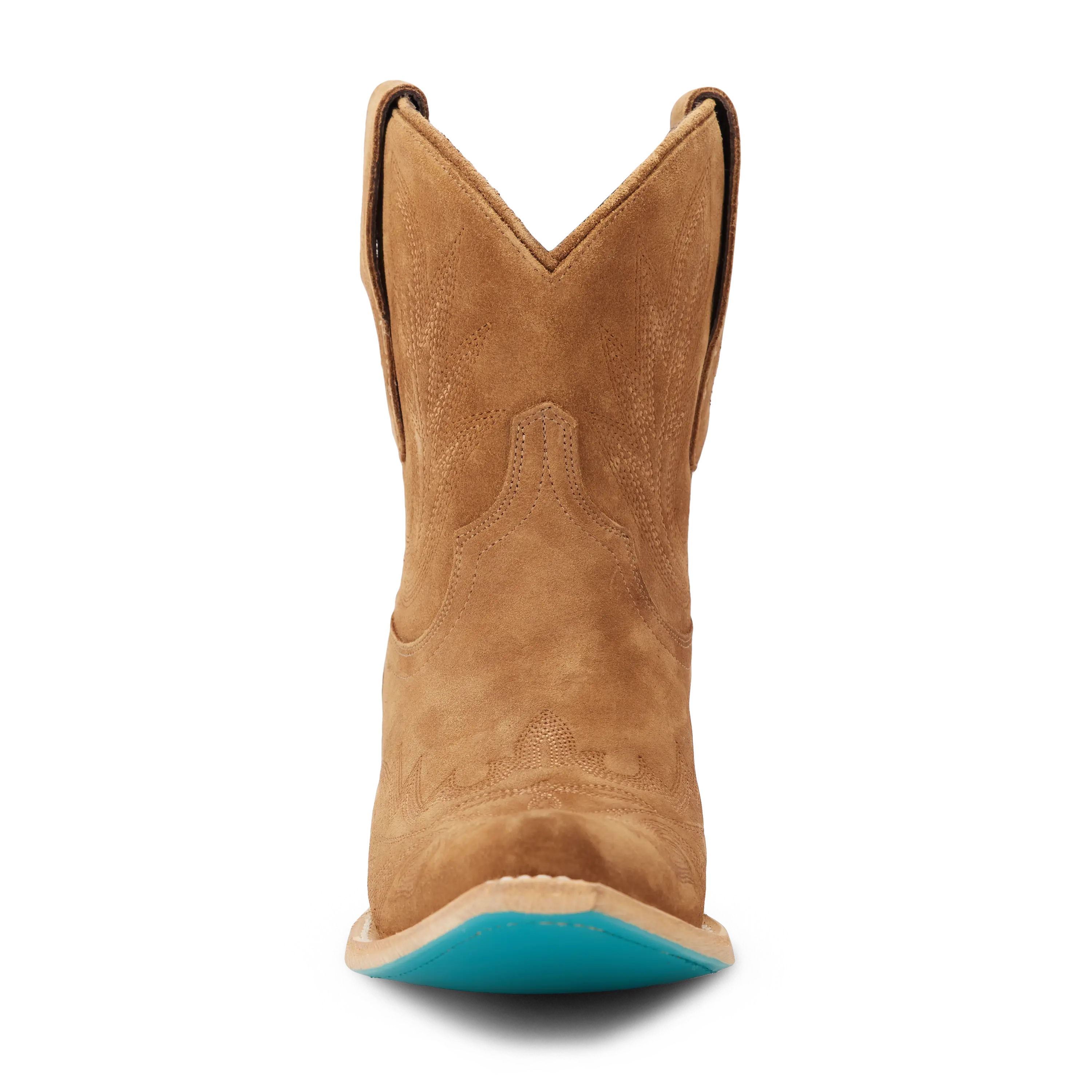 Lexington Bootie - Toffee Suede Ladies Bootie Western Fashion by Lane