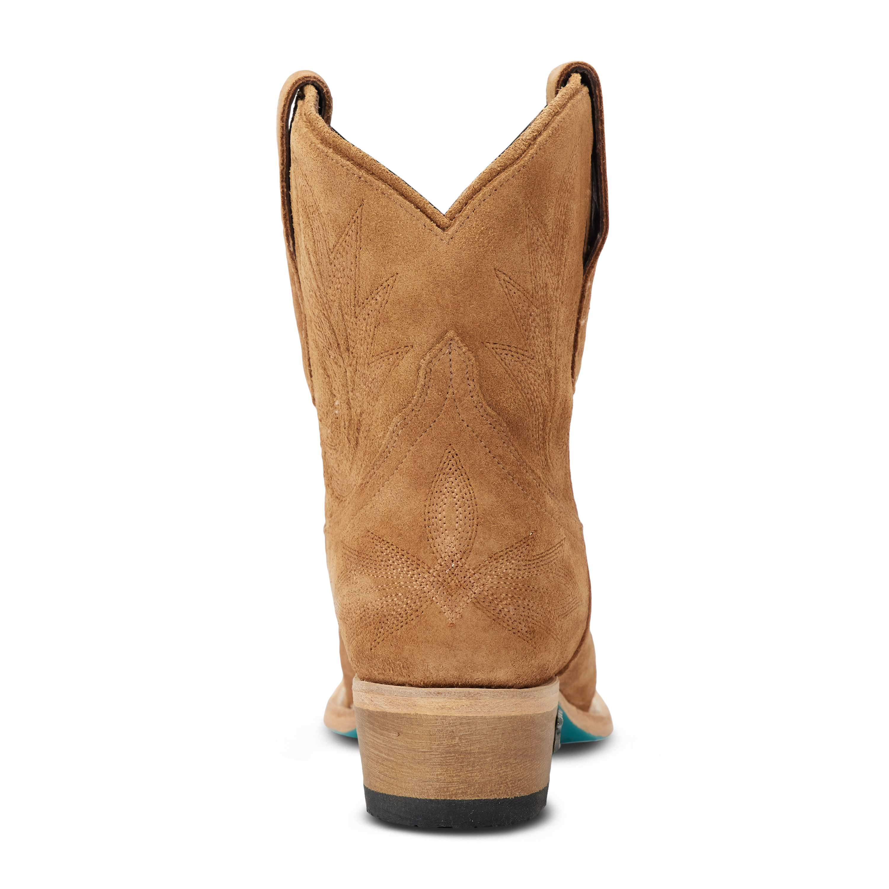Lexington Bootie - Toffee Suede Ladies Bootie Western Fashion by Lane