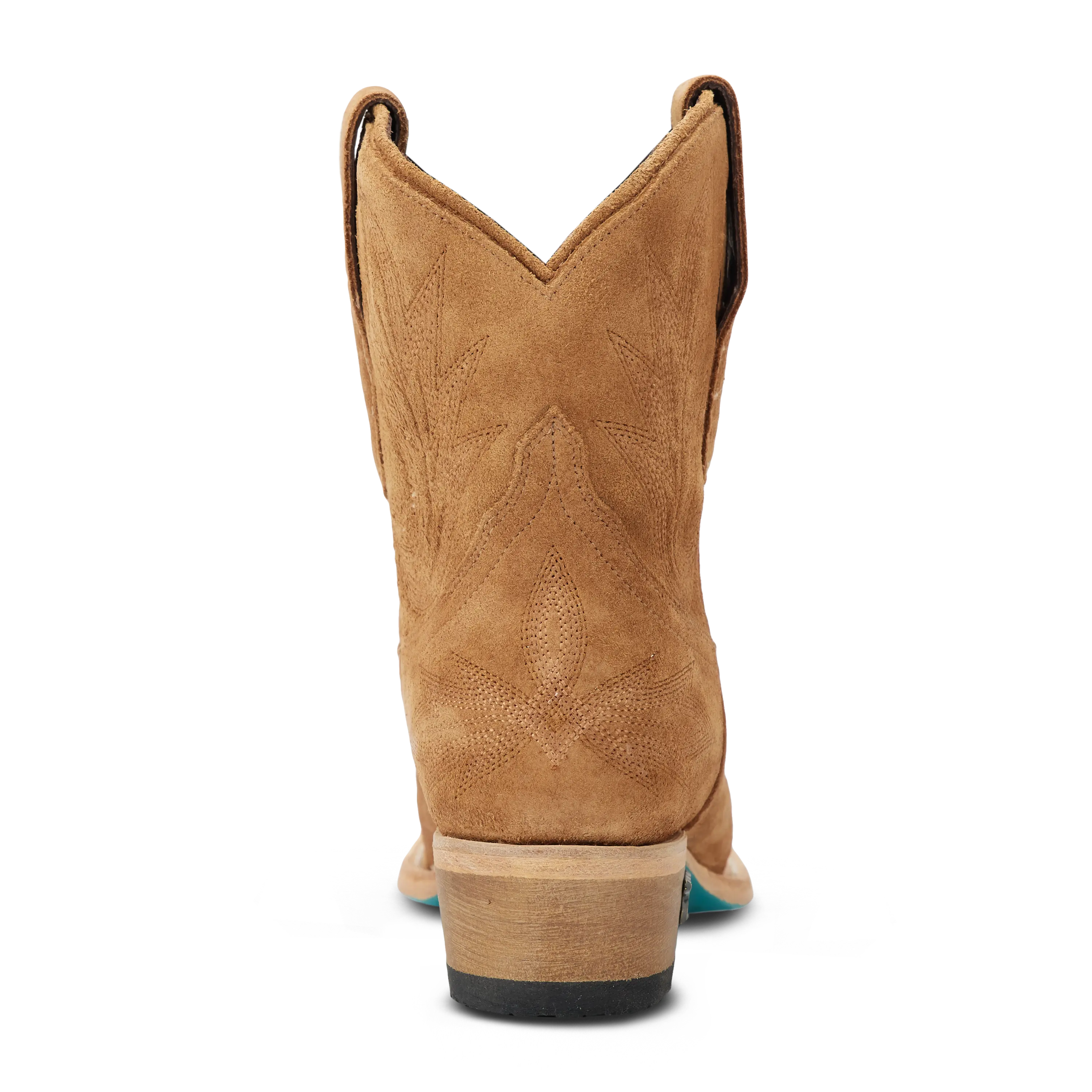Lexington Bootie - Toffee Suede Ladies Bootie Western Fashion by Lane