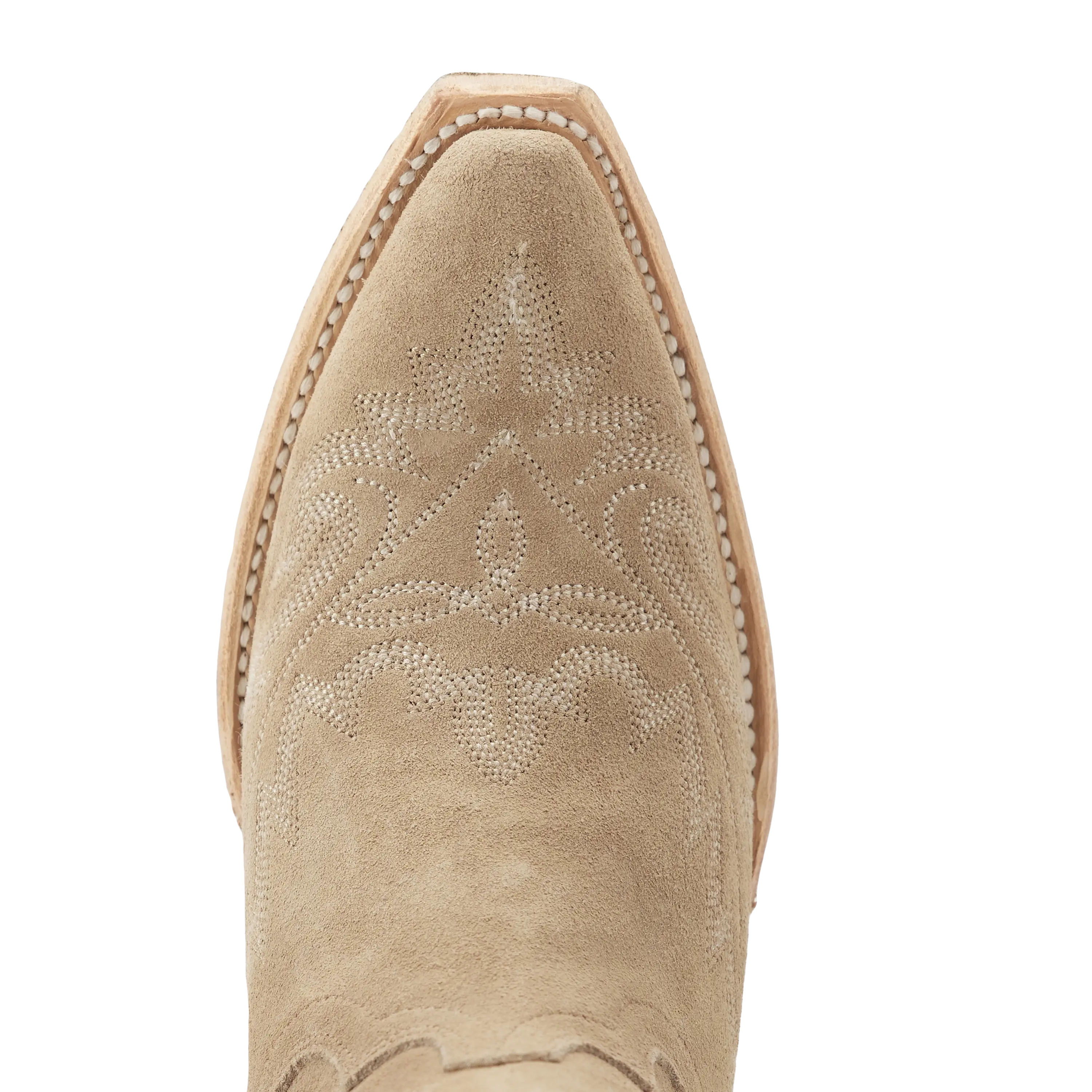 Lexington Bootie - Latte Suede Ladies Bootie Western Fashion by Lane