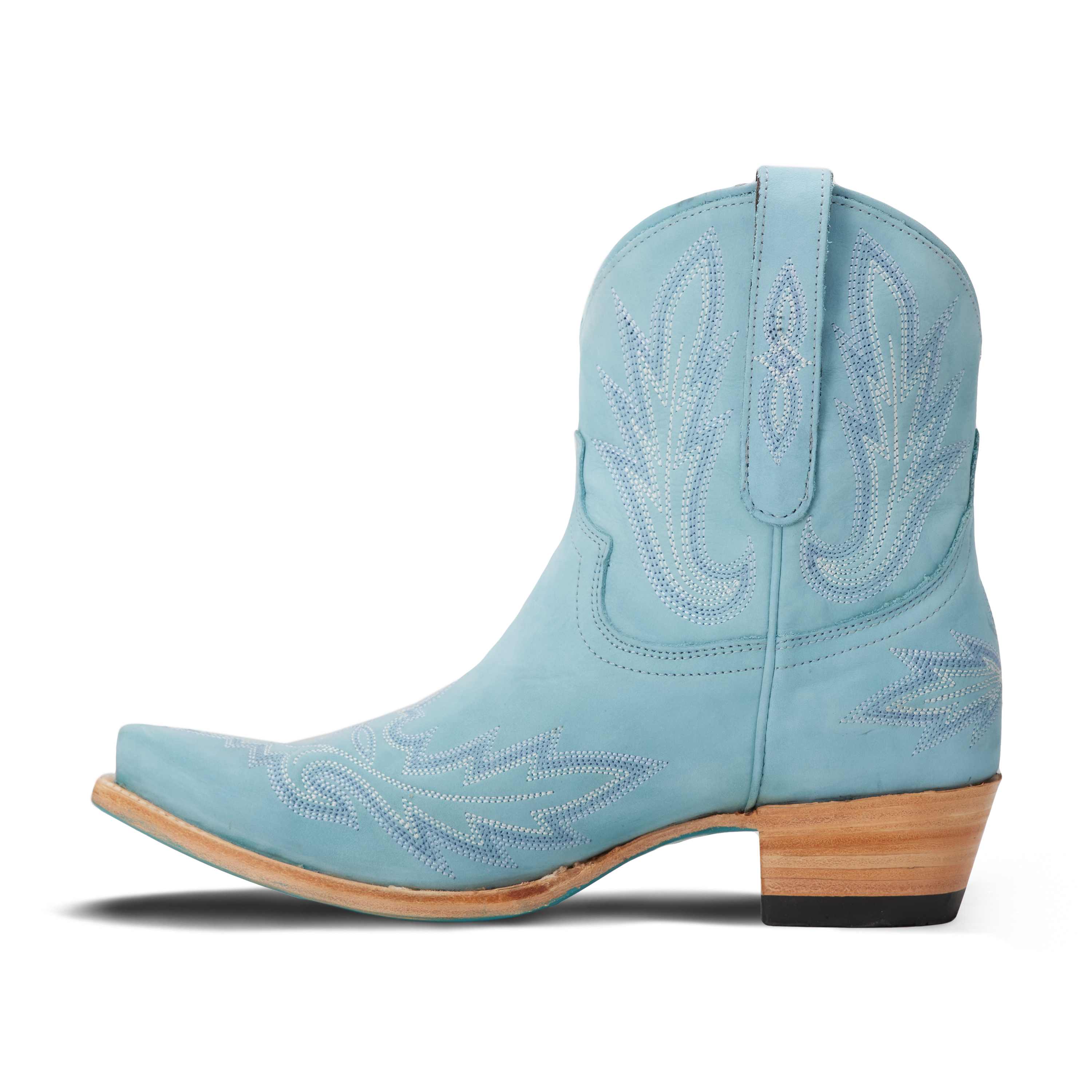 Lexington Bootie - Powder Blue Ladies Bootie Western Fashion by Lane
