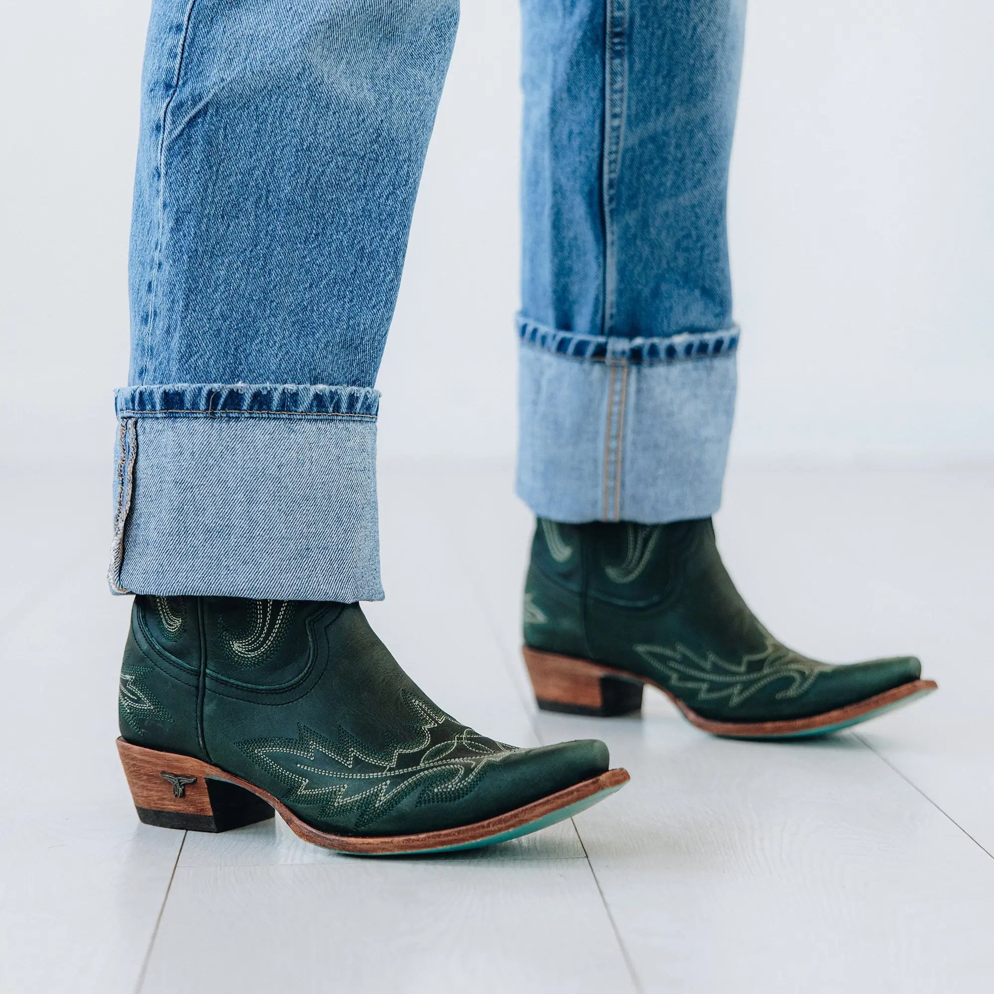Lexington Bootie - Emerald Green Ladies Bootie Western Fashion by Lane