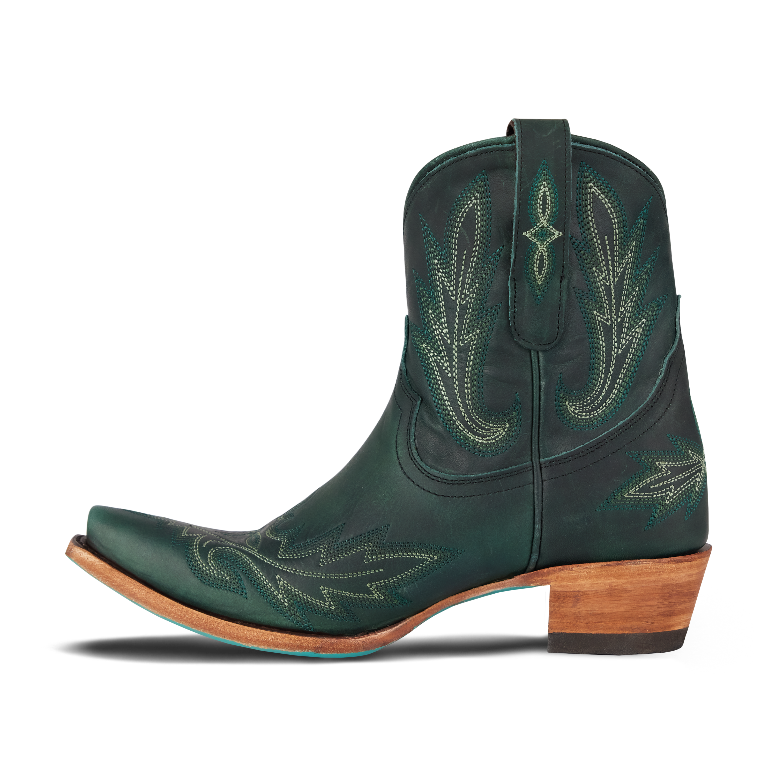 Lexington Bootie - Emerald Green Ladies Bootie Western Fashion by Lane