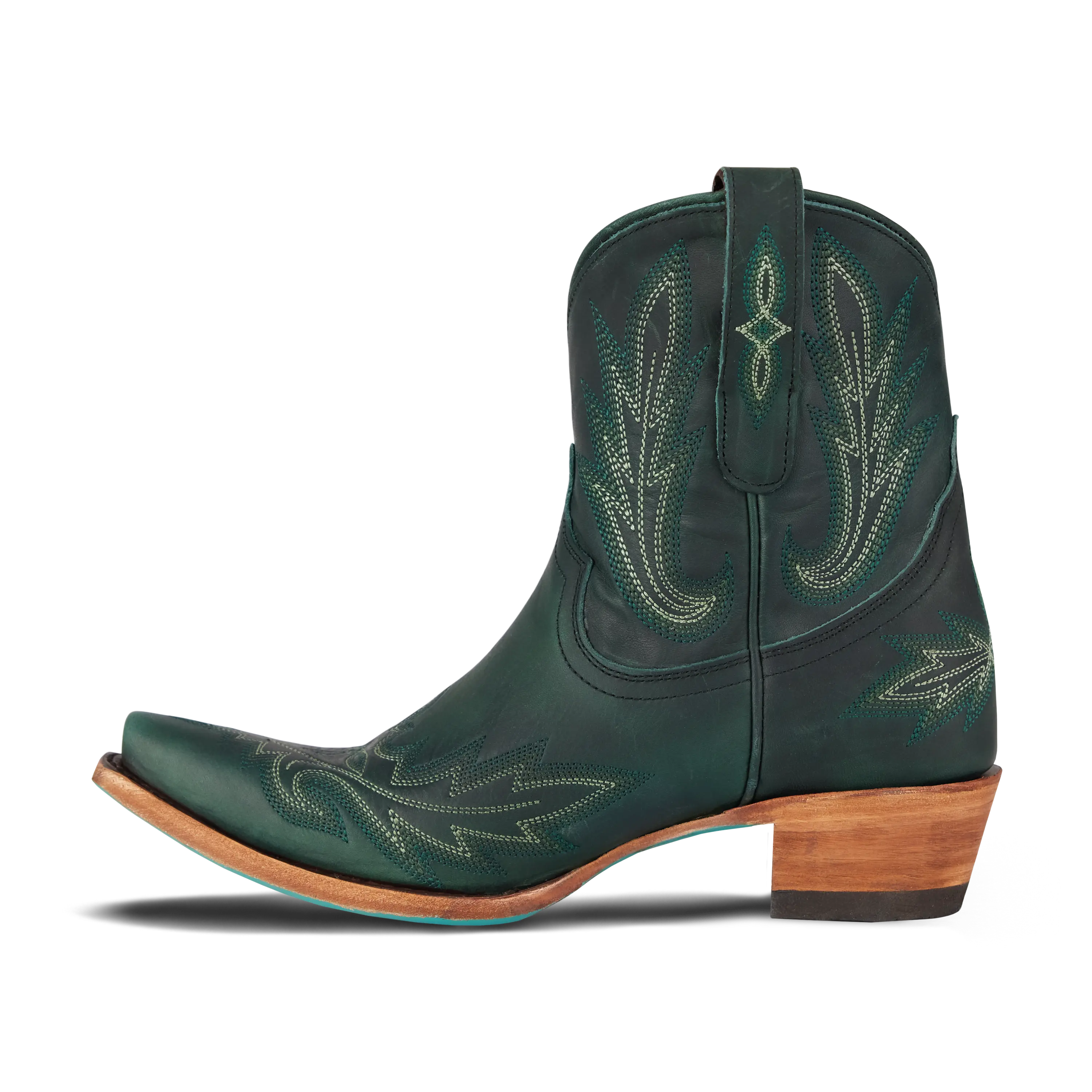 Lexington Bootie - Emerald Green Ladies Bootie Western Fashion by Lane