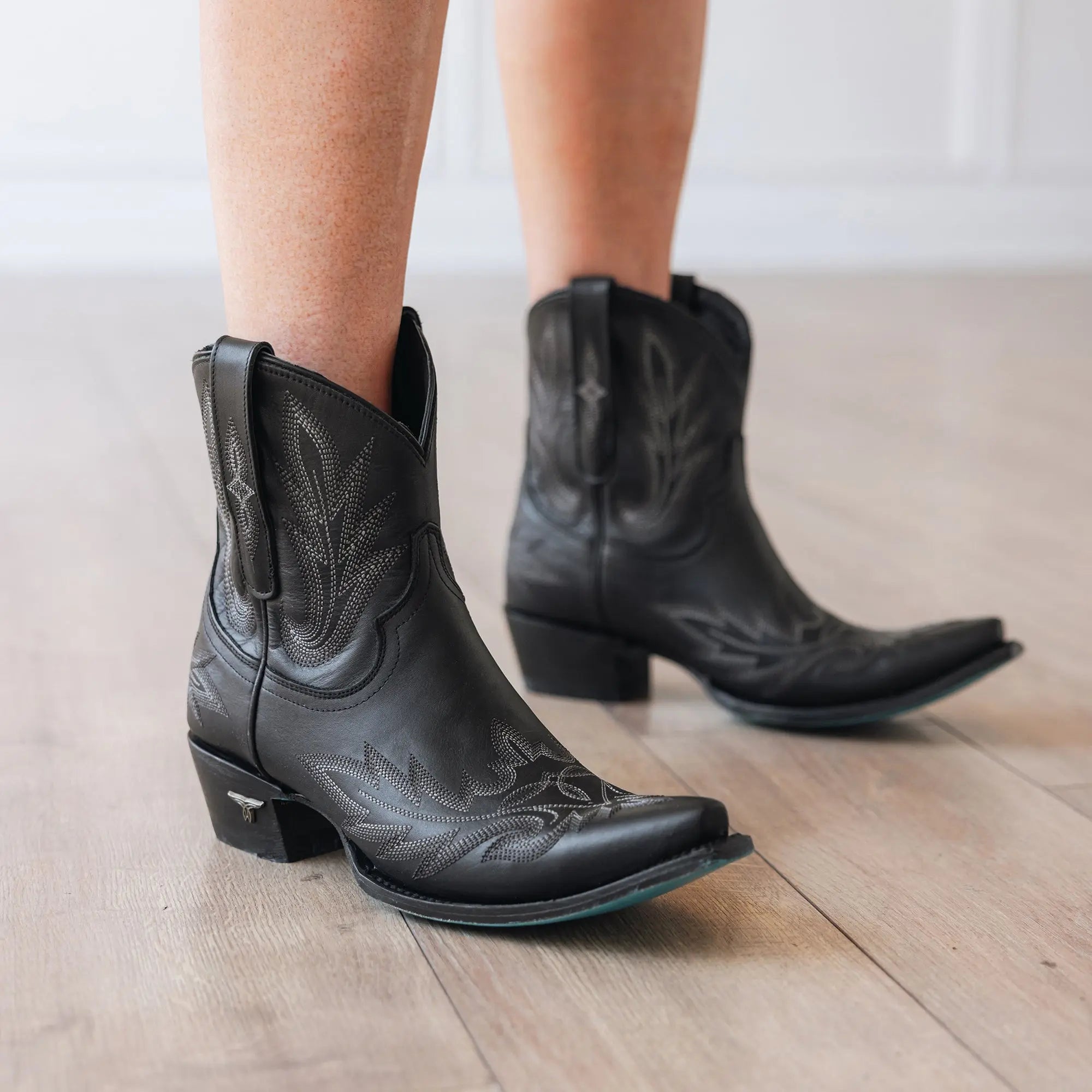 Lexington Bootie - Jet Black Ladies Bootie Western Fashion by Lane