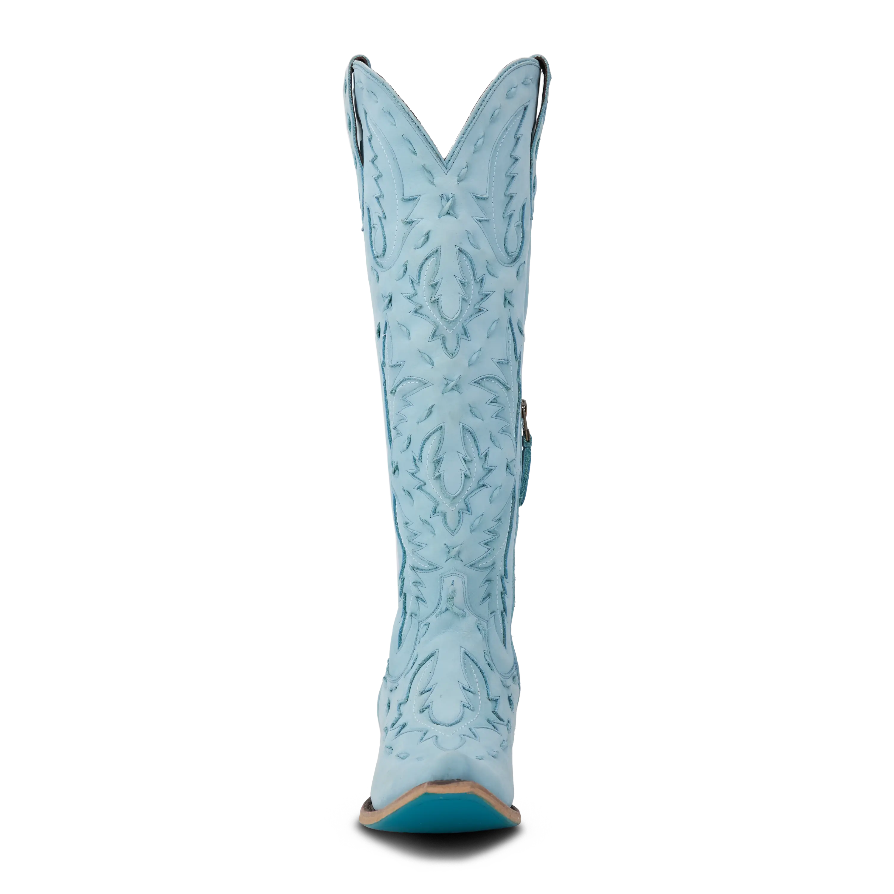 Reverie Knee High Corset - Powder Blue Ladies Boot Western Fashion by Lane