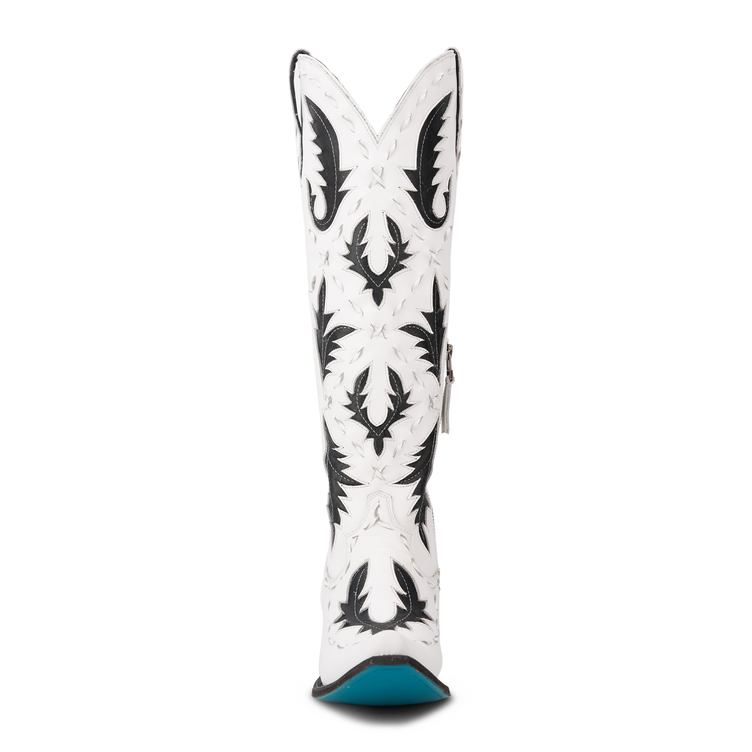 Reverie Knee High Corset - Newsprint Ladies Boot Western Fashion by Lane