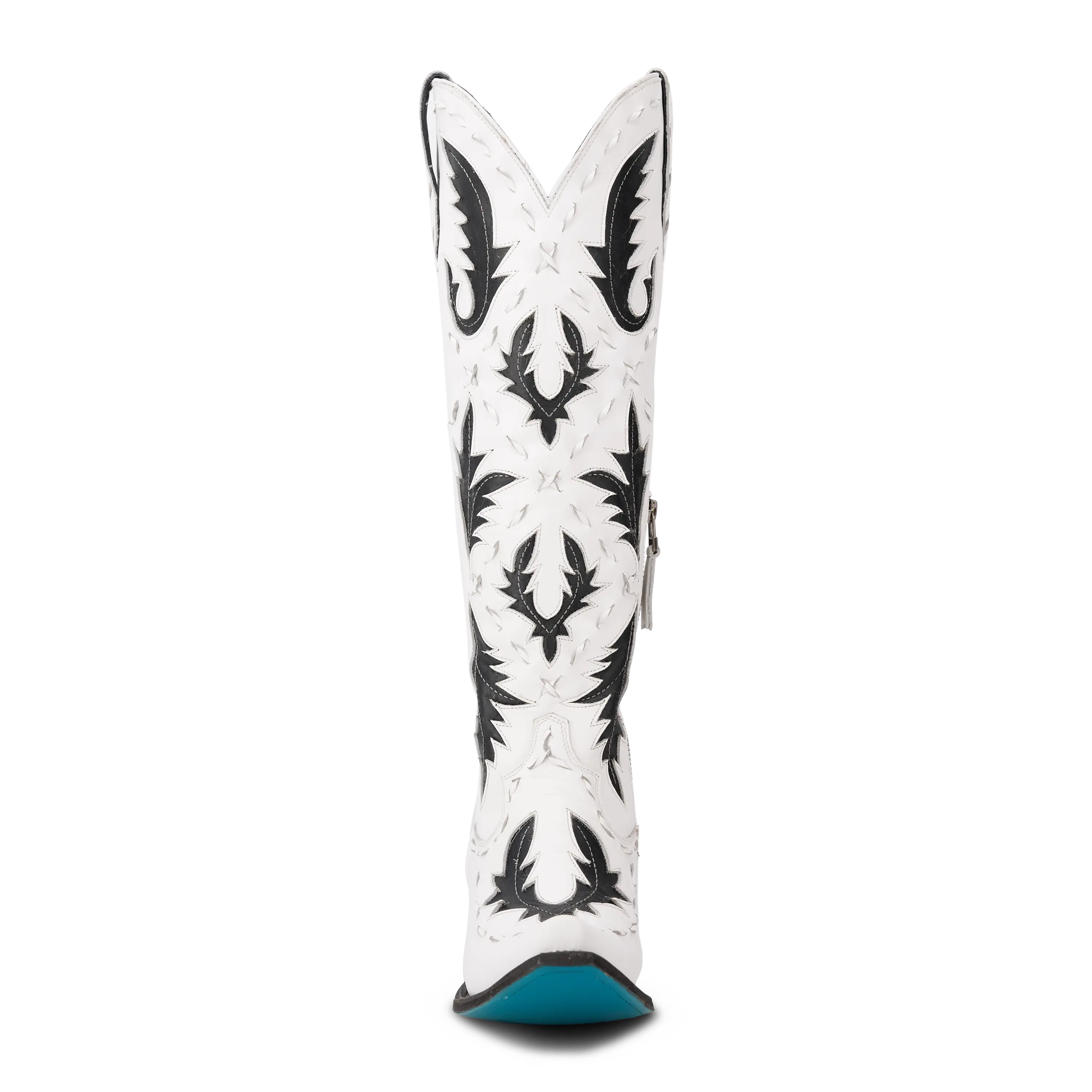 Reverie Knee High Corset - Newsprint Ladies Boot Western Fashion by Lane