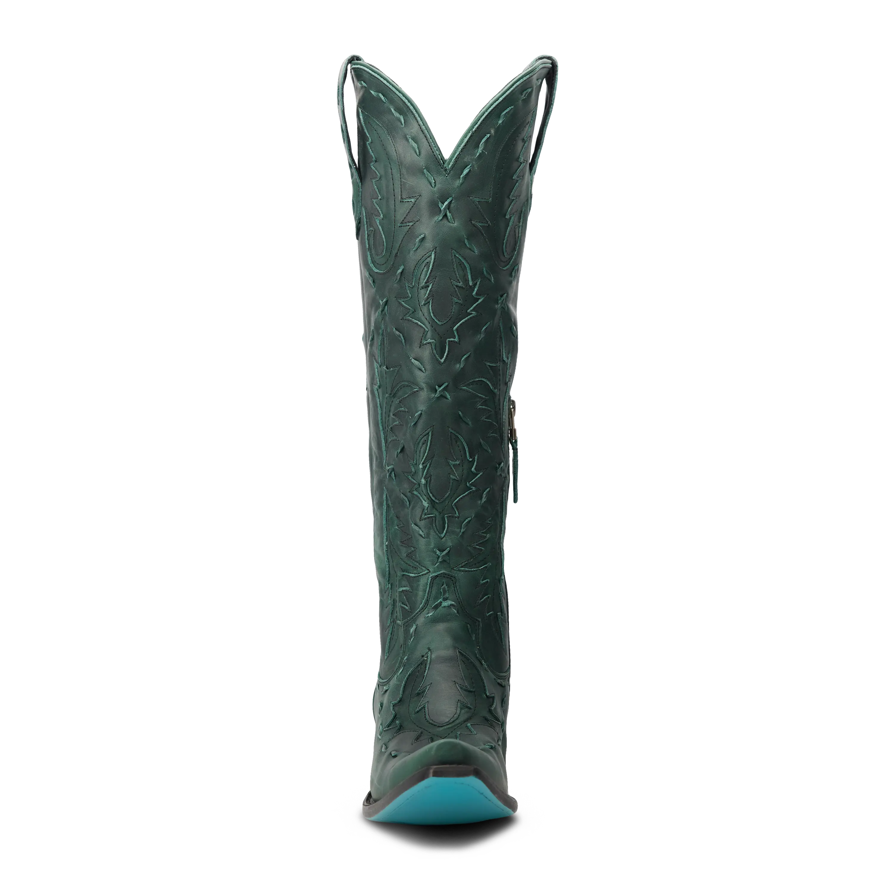 Reverie Knee High Corset - Emerald Green **Final Sale** Ladies Boot Western Fashion by Lane