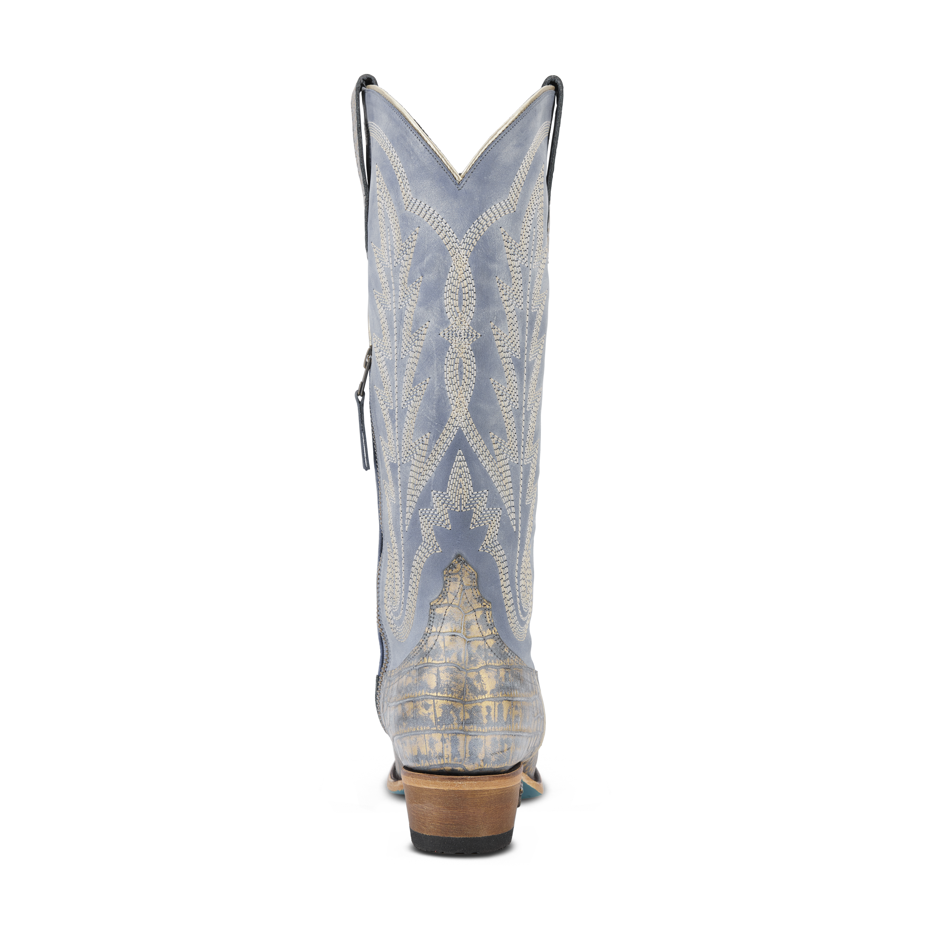 Skylight Boot - Gilded Denim Ladies Boot Western Fashion by Lane