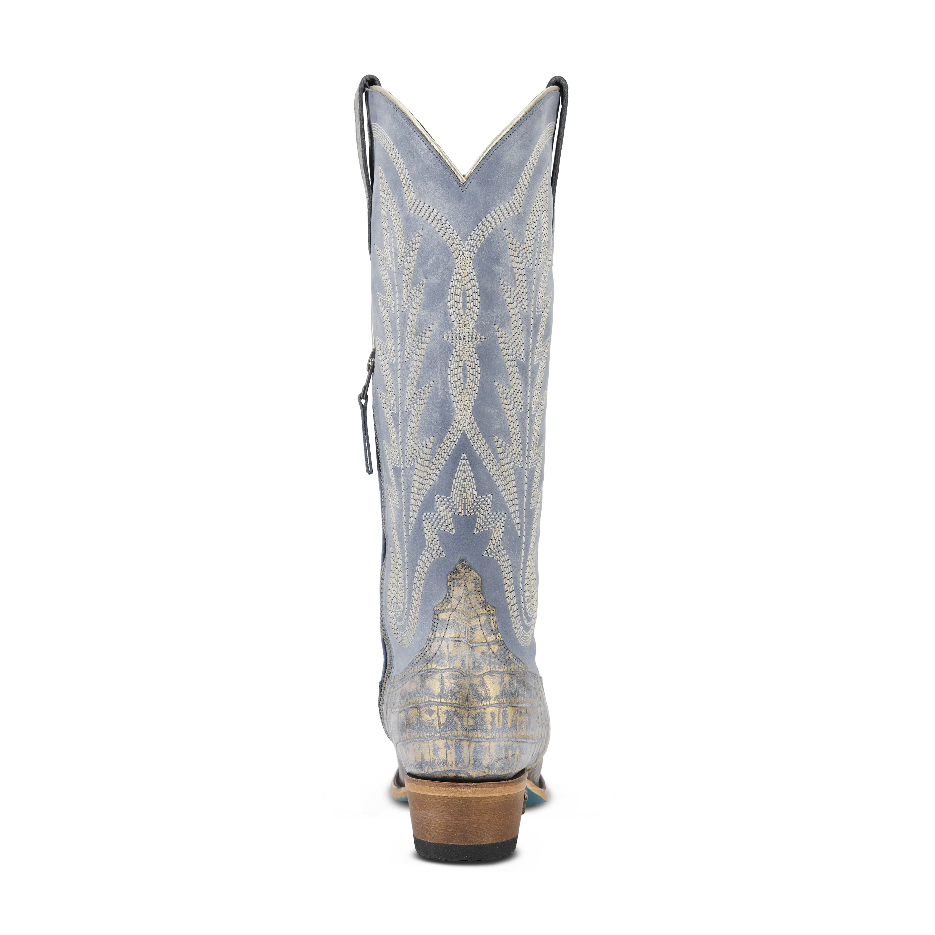 Skylight Boot - Gilded Denim Ladies Boot Western Fashion by Lane