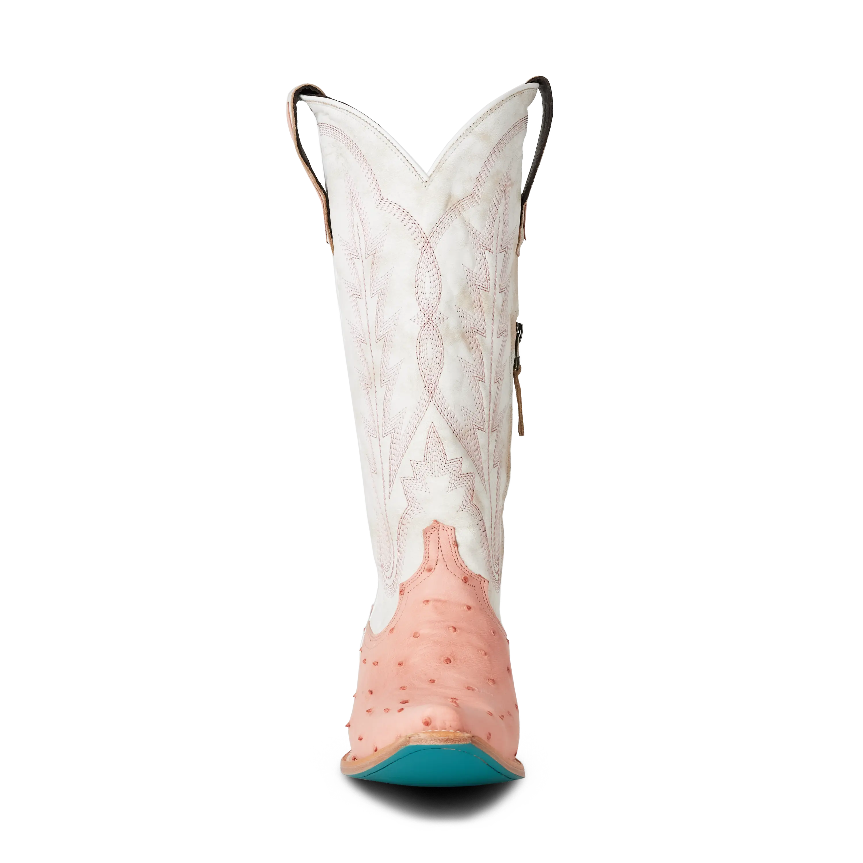 Skylight Boot - Blush Ostrich Ladies Boot Western Fashion by Lane