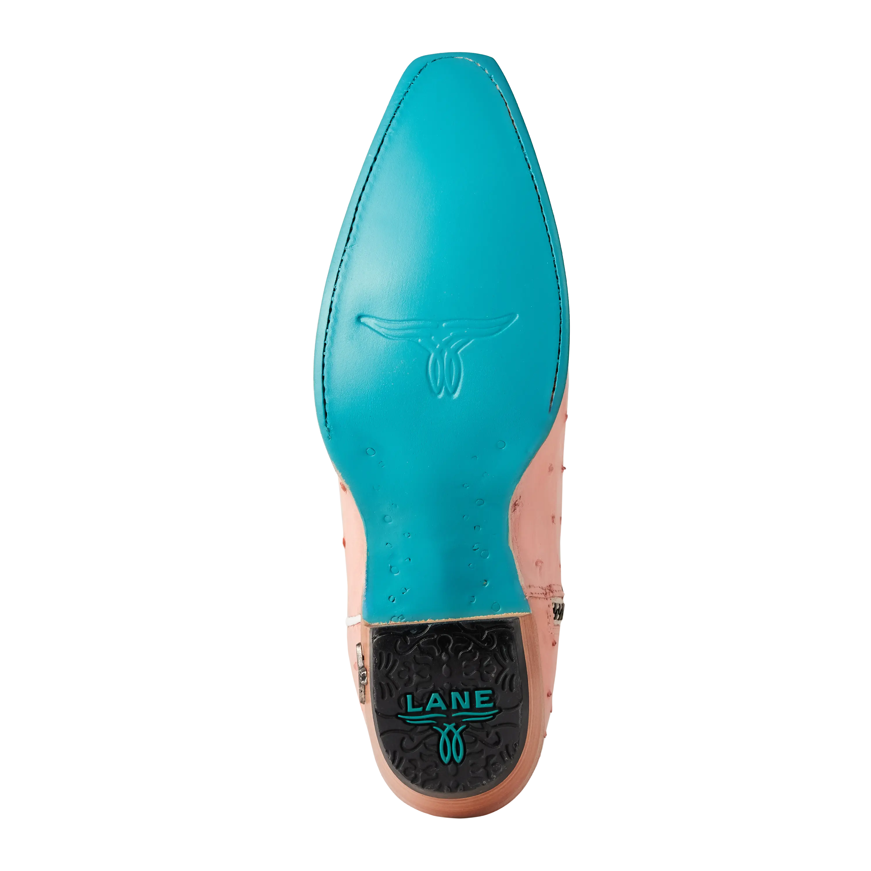 Skylight Boot - Blush Ostrich Ladies Boot Western Fashion by Lane