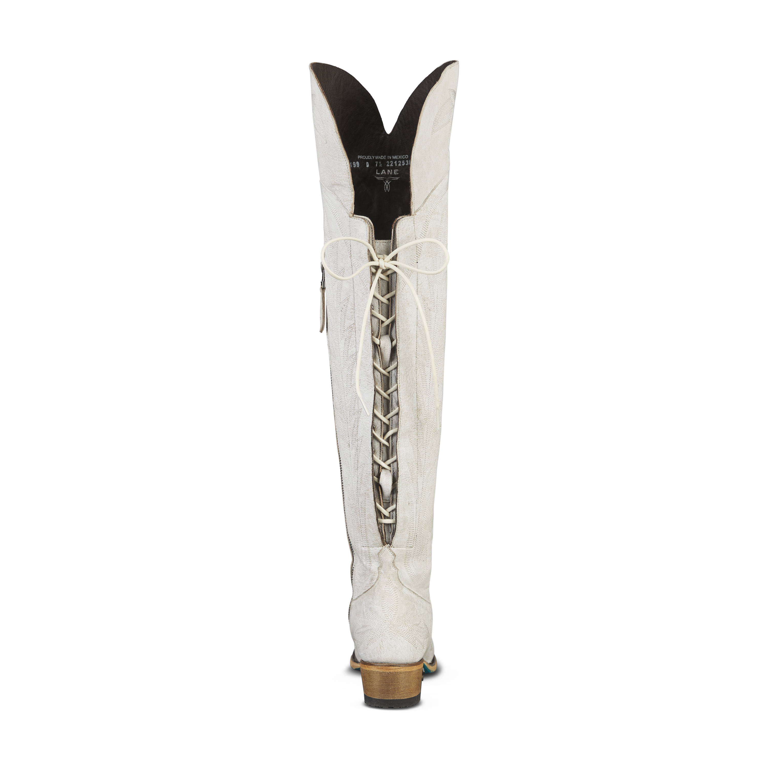 Lexington OTK Corset - Ceramic Crackle Ladies Boot Western Fashion by Lane