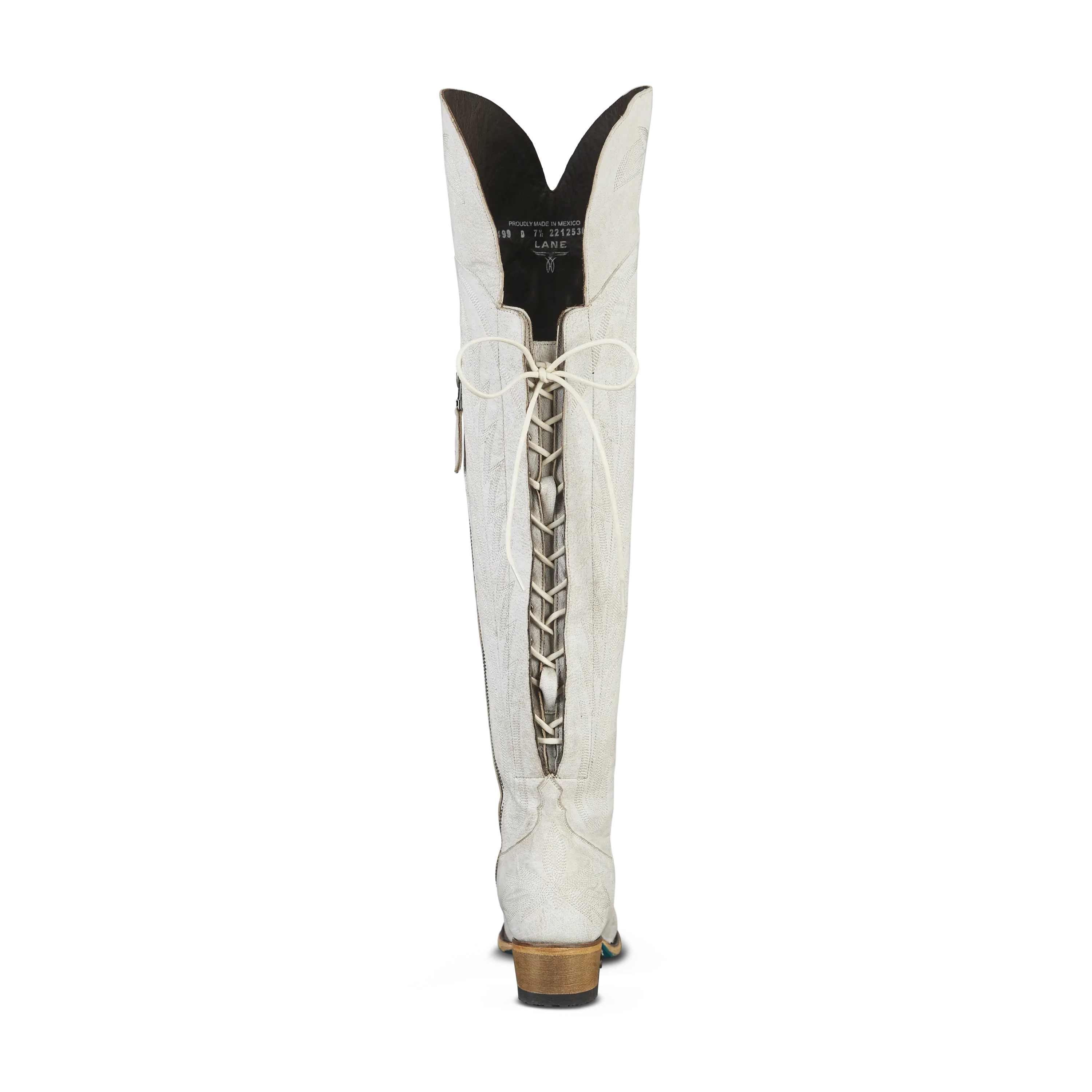 Lexington OTK Corset - Ceramic Crackle Ladies Boot Western Fashion by Lane