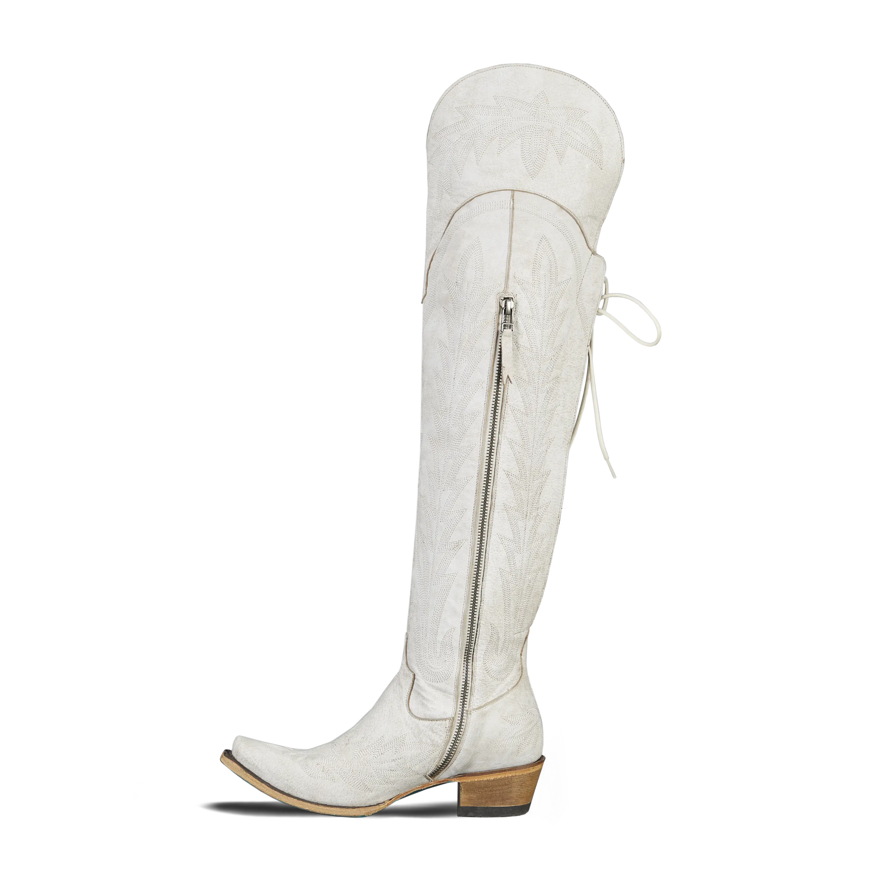 Lexington OTK Corset - Ceramic Crackle Ladies Boot Western Fashion by Lane