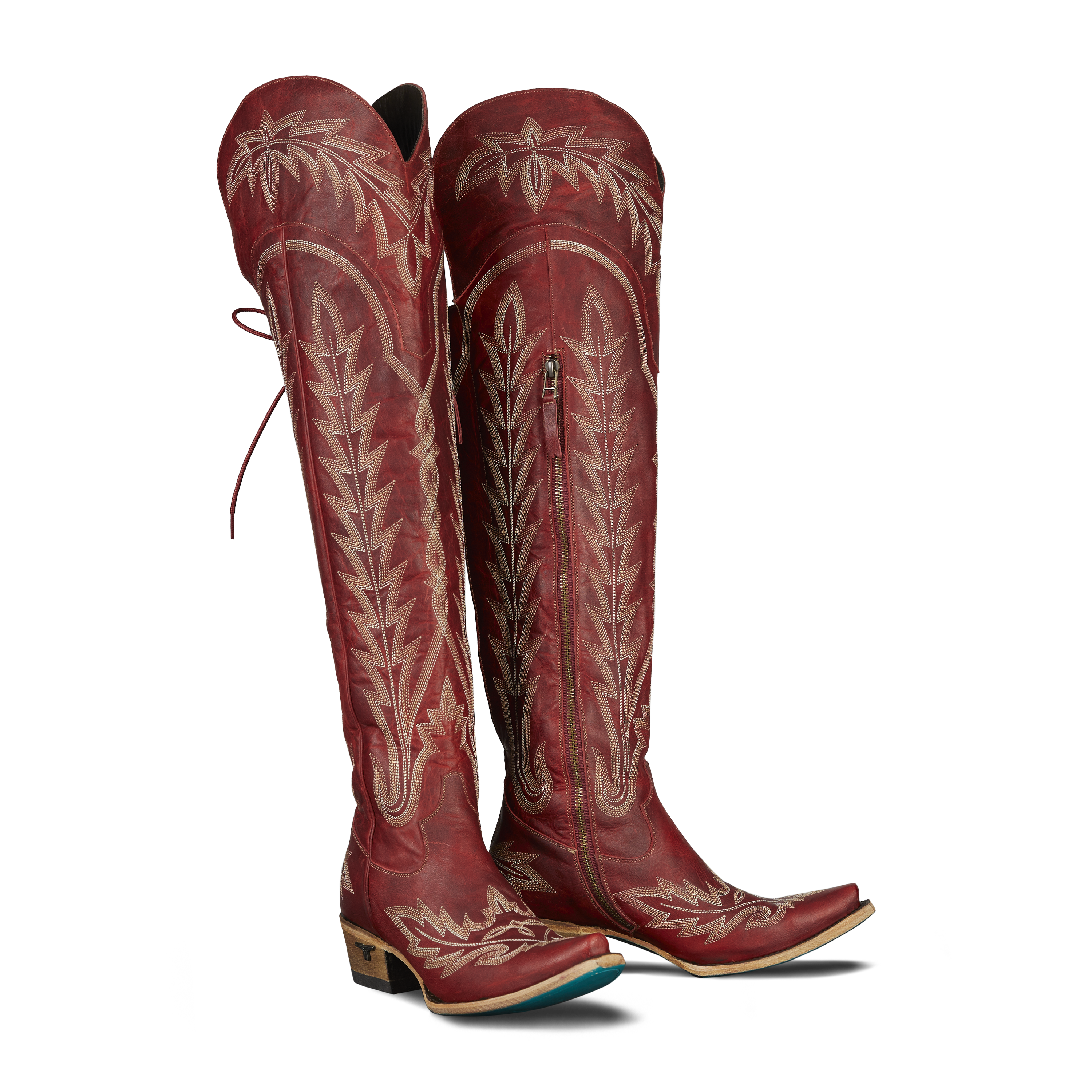Lexington OTK Corset - Smoldering Ruby Ladies Boot Western Fashion by Lane