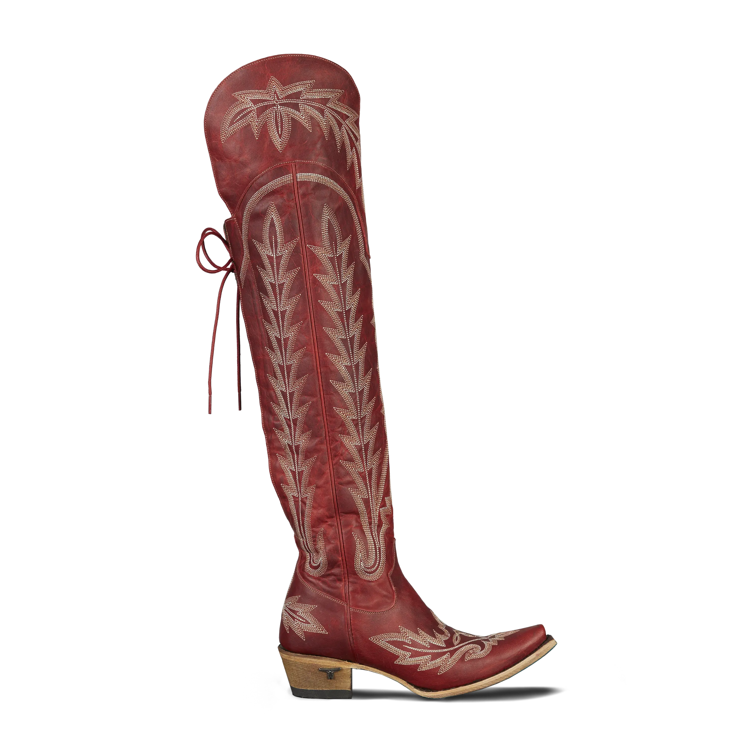 Lexington OTK Corset - Smoldering Ruby Ladies Boot Western Fashion by Lane