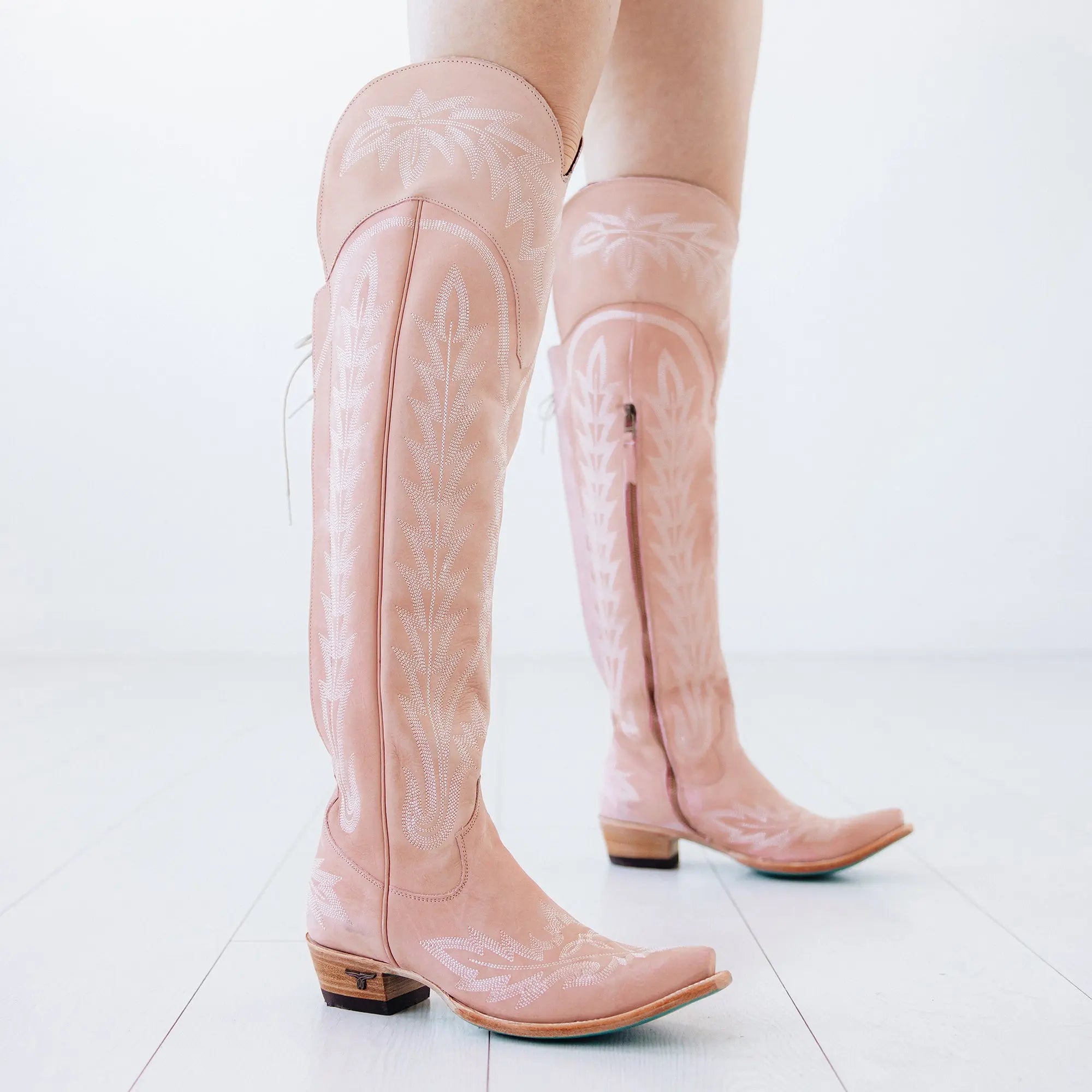 Lexington OTK Corset - Blush Ladies Boot Western Fashion by Lane