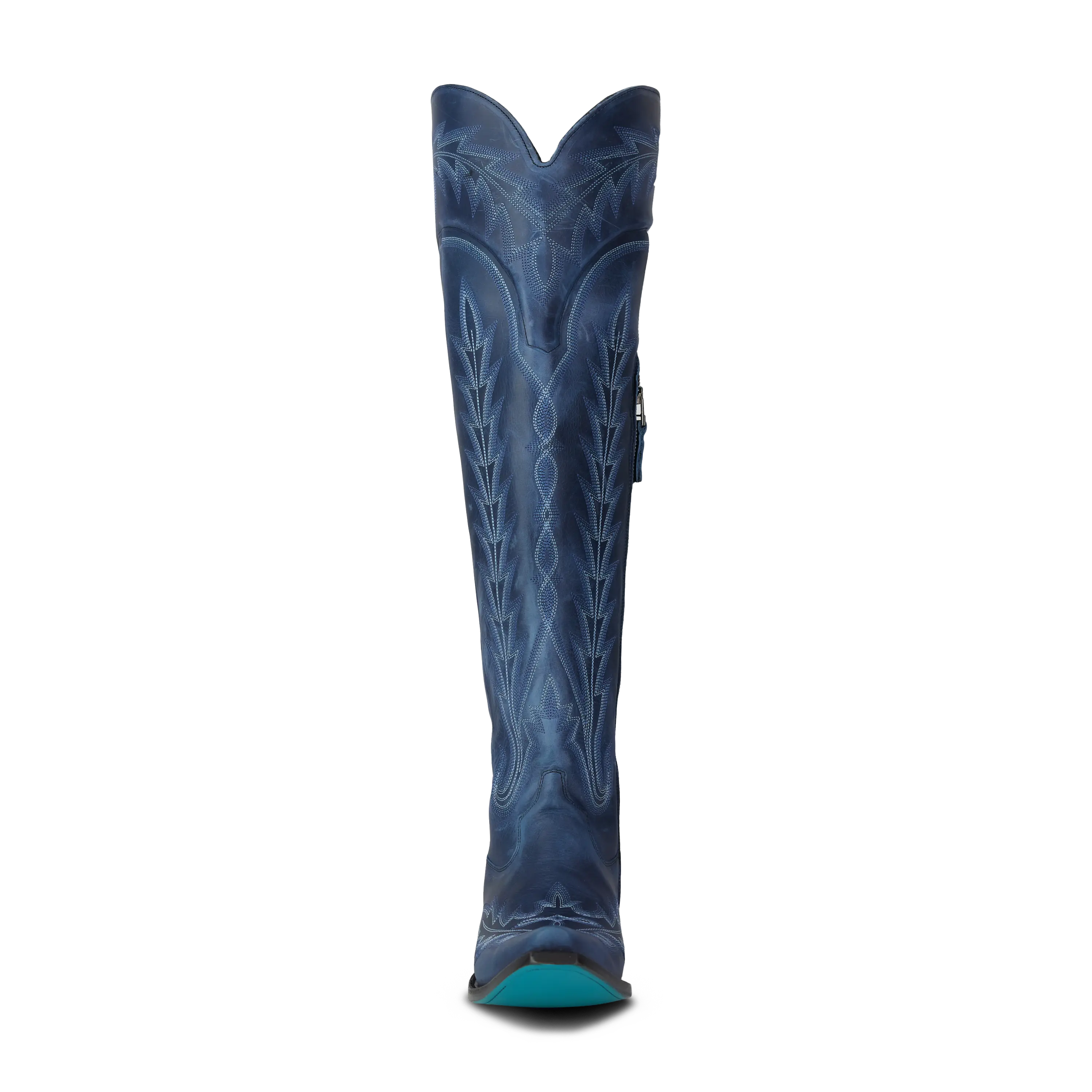 Lexington OTK Corset - Midnight Navy Ladies Boot Western Fashion by Lane