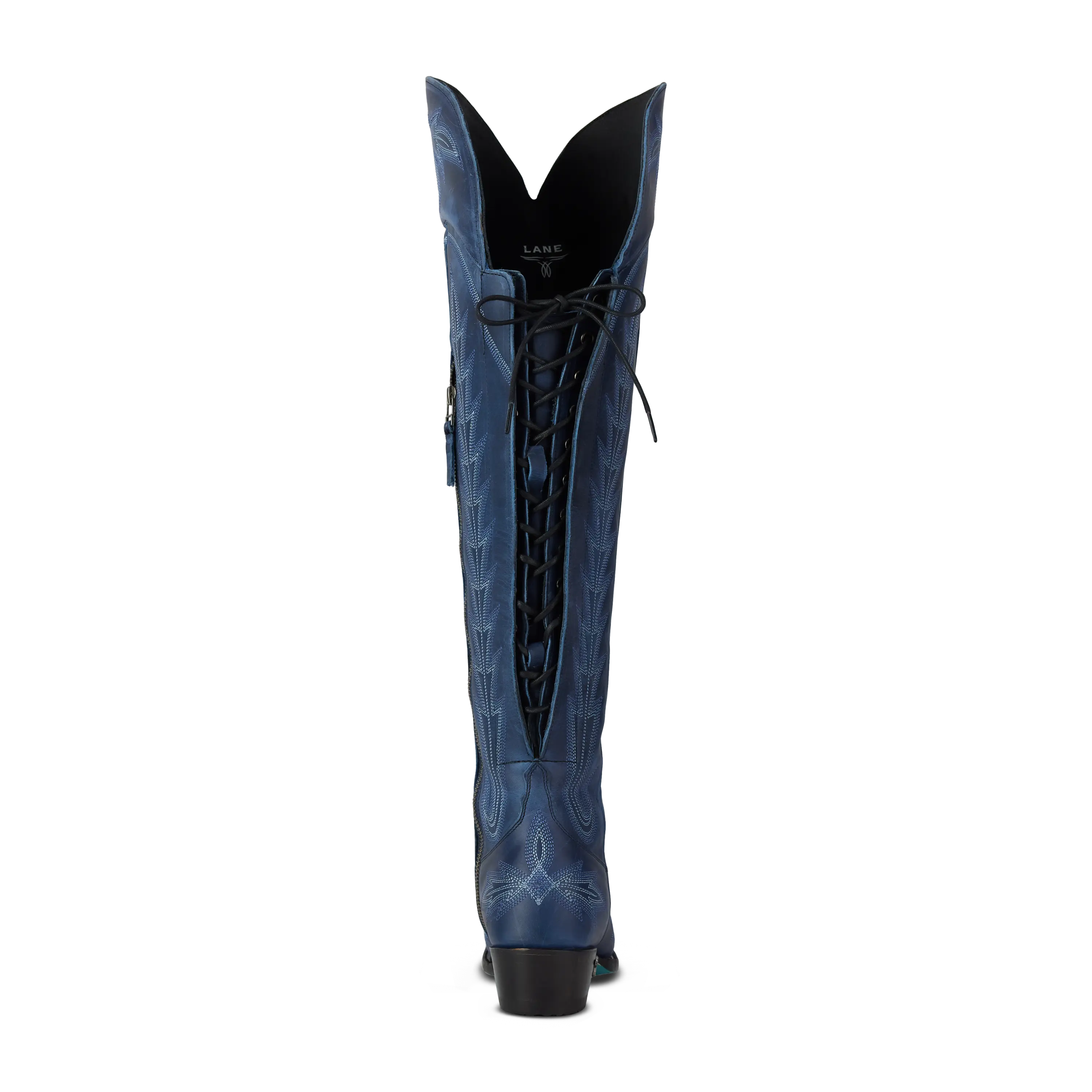 Lexington OTK Corset - Midnight Navy Ladies Boot Western Fashion by Lane