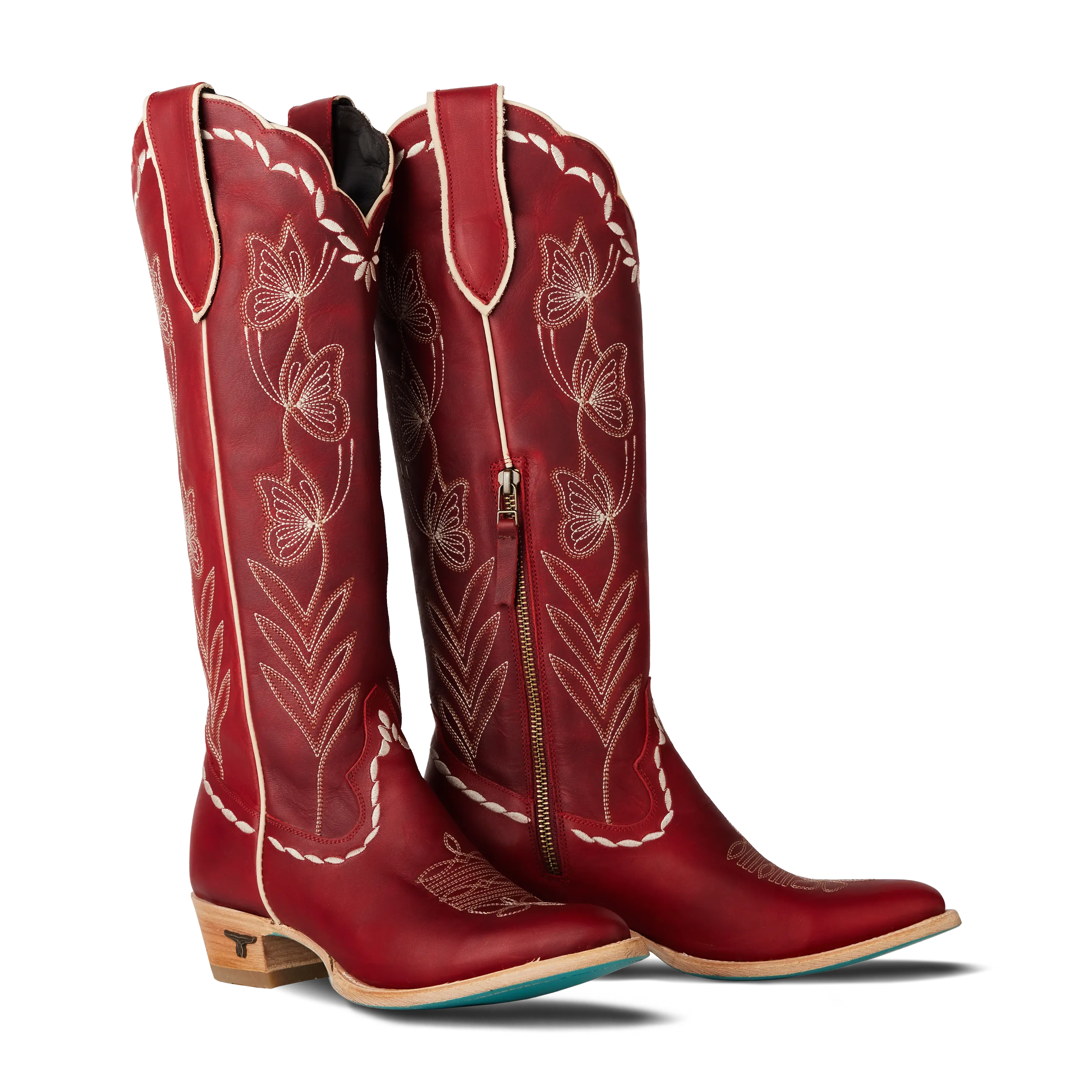 Sweet Memories Knee High - Smoldering Ruby Ladies Boot Smoldering Ruby Western Fashion by Lane