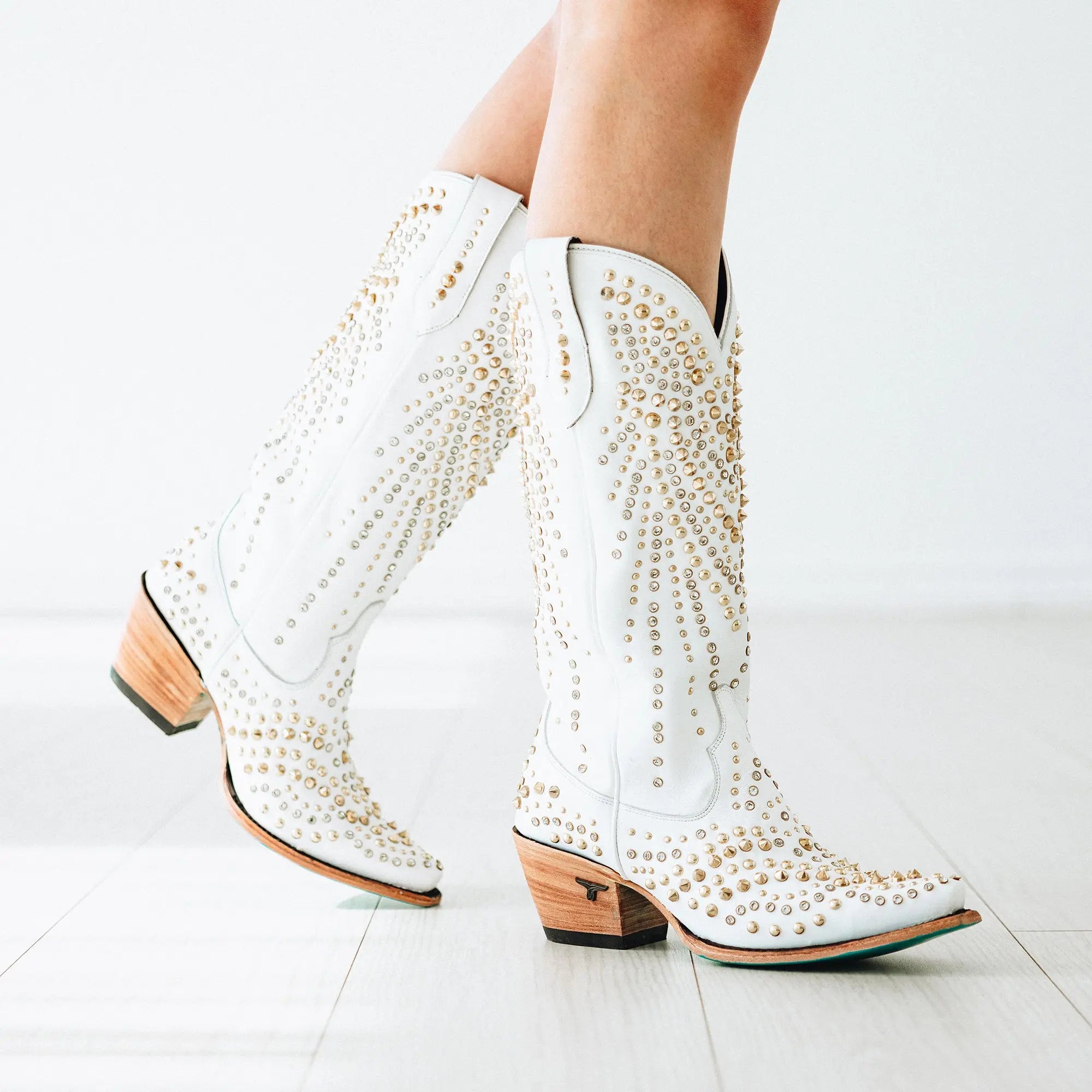 Dolly Boot - Matte White Ladies Boot Western Fashion by Lane