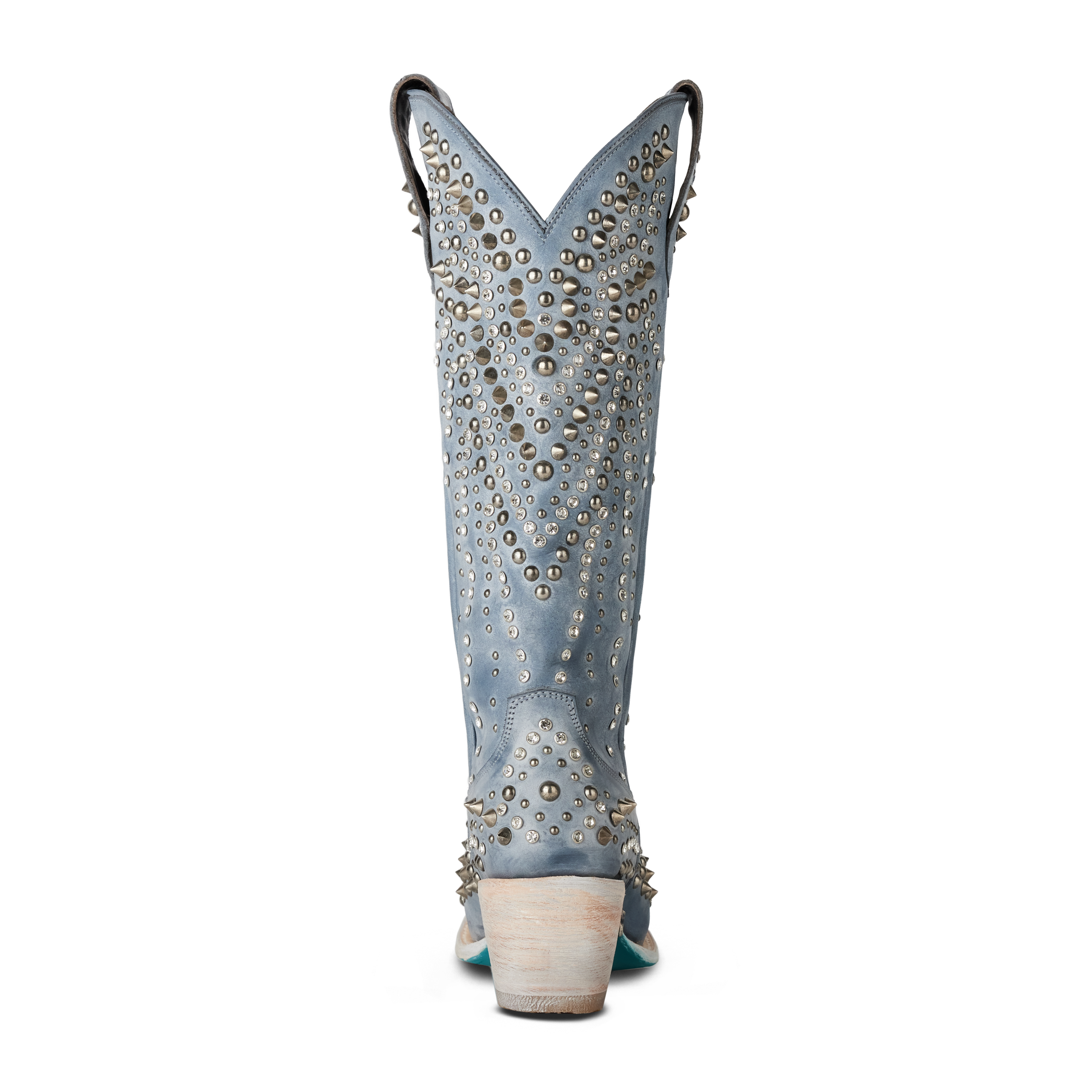 Dolly Boot - Washed Denim Ladies Boot Western Fashion by Lane