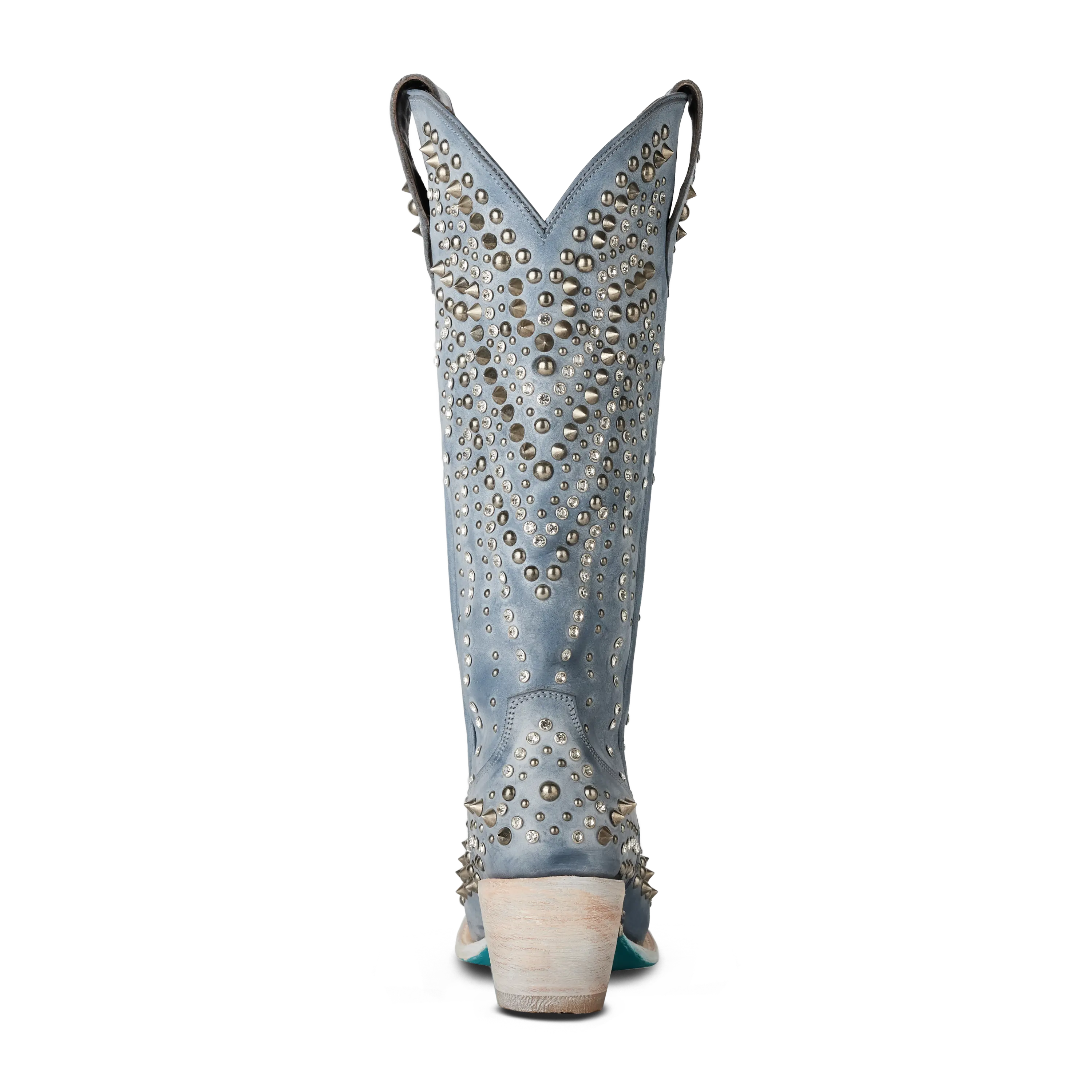 Dolly Boot - Washed Denim Ladies Boot Western Fashion by Lane