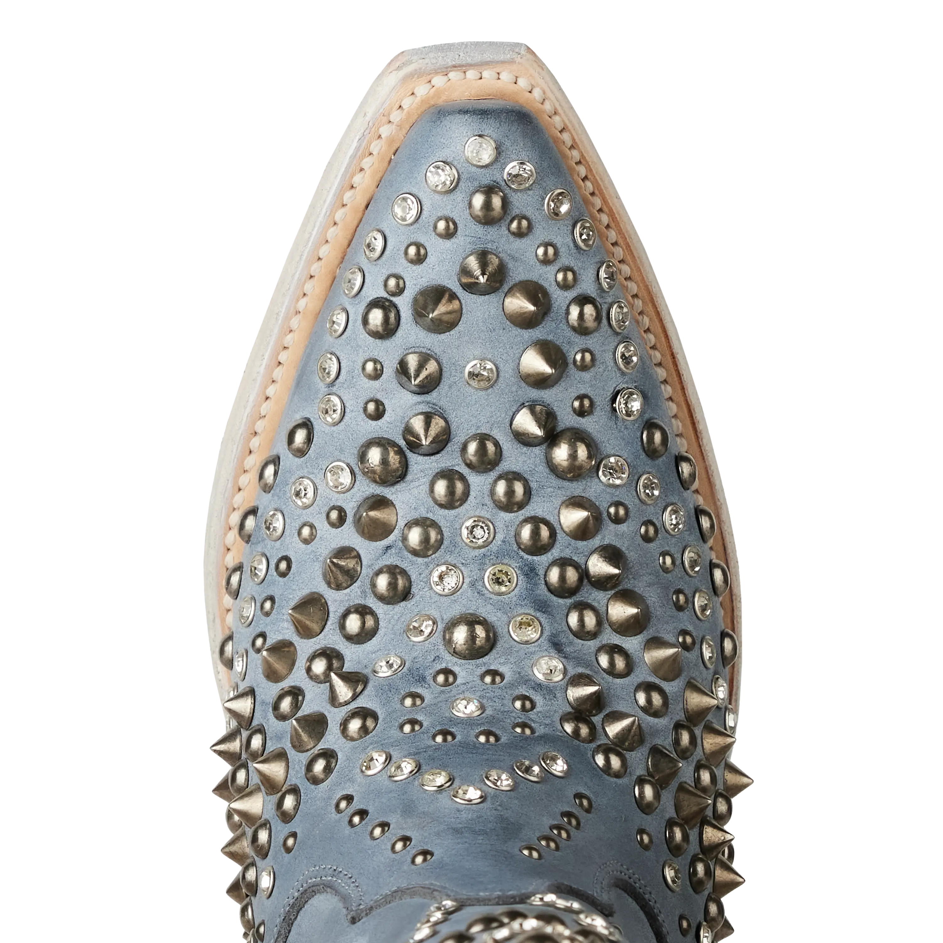 Dolly Boot - Washed Denim Ladies Boot Western Fashion by Lane