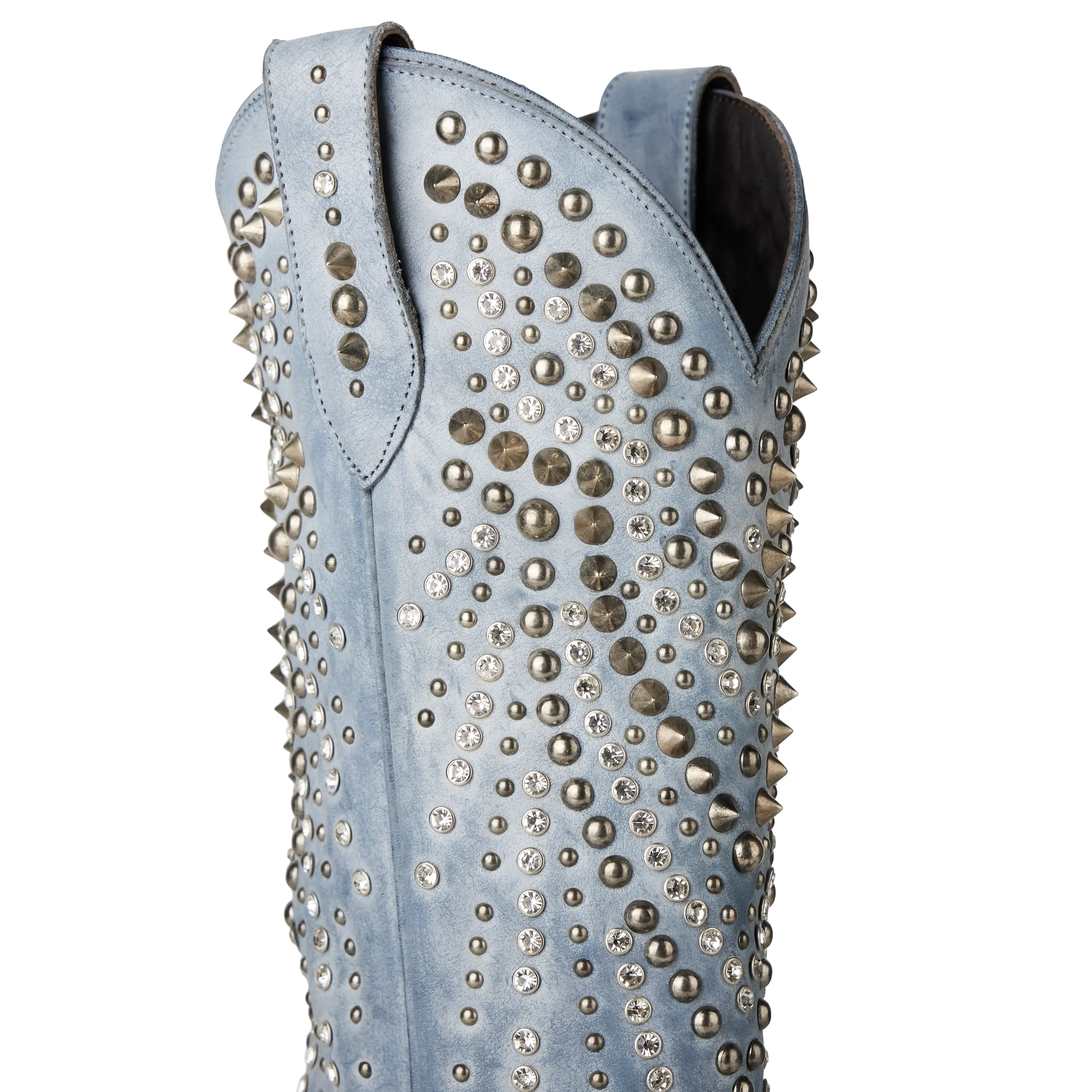 Dolly Boot - Washed Denim Ladies Boot Western Fashion by Lane