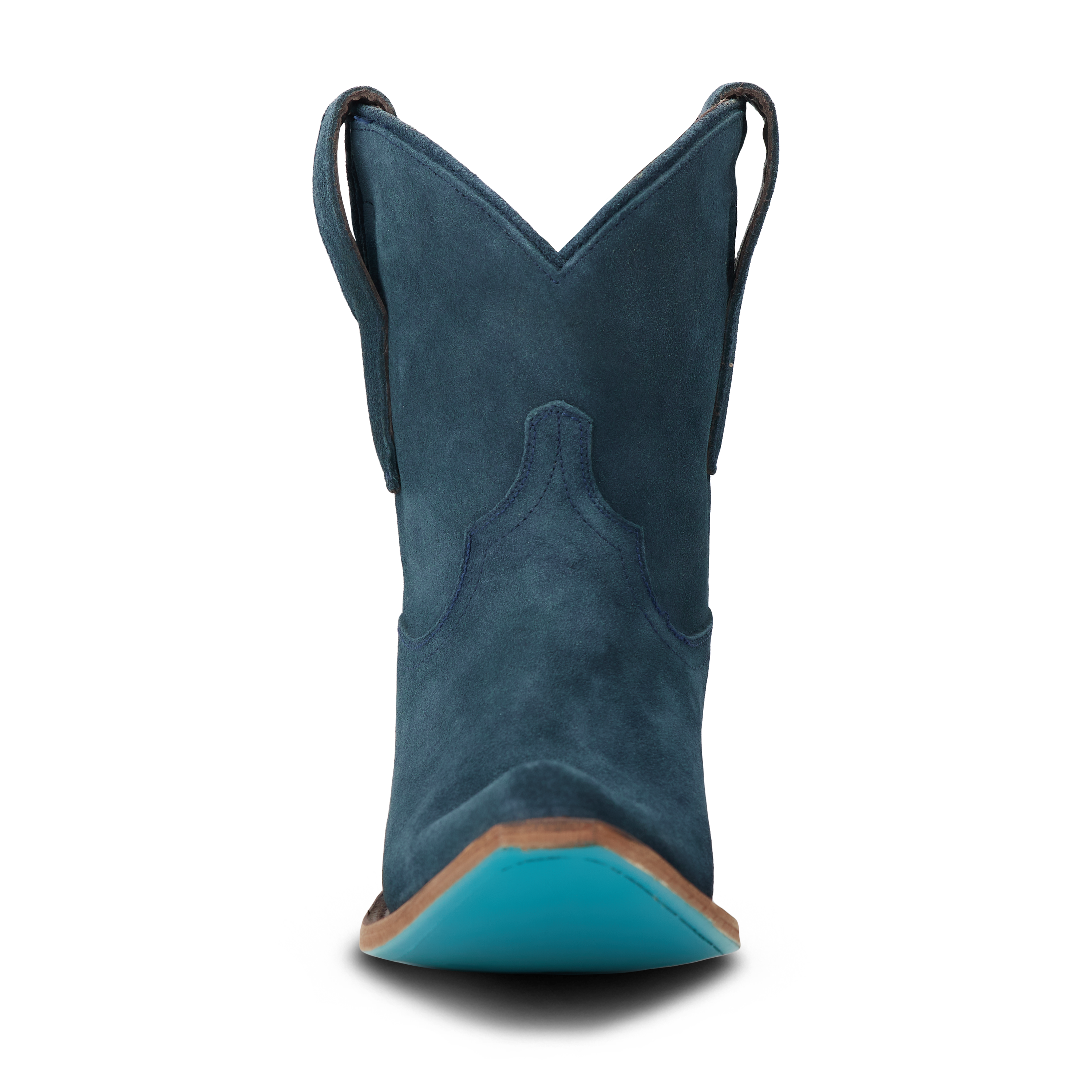 Emma Jane Bootie - Navy Suede Ladies Bootie Western Fashion by Lane