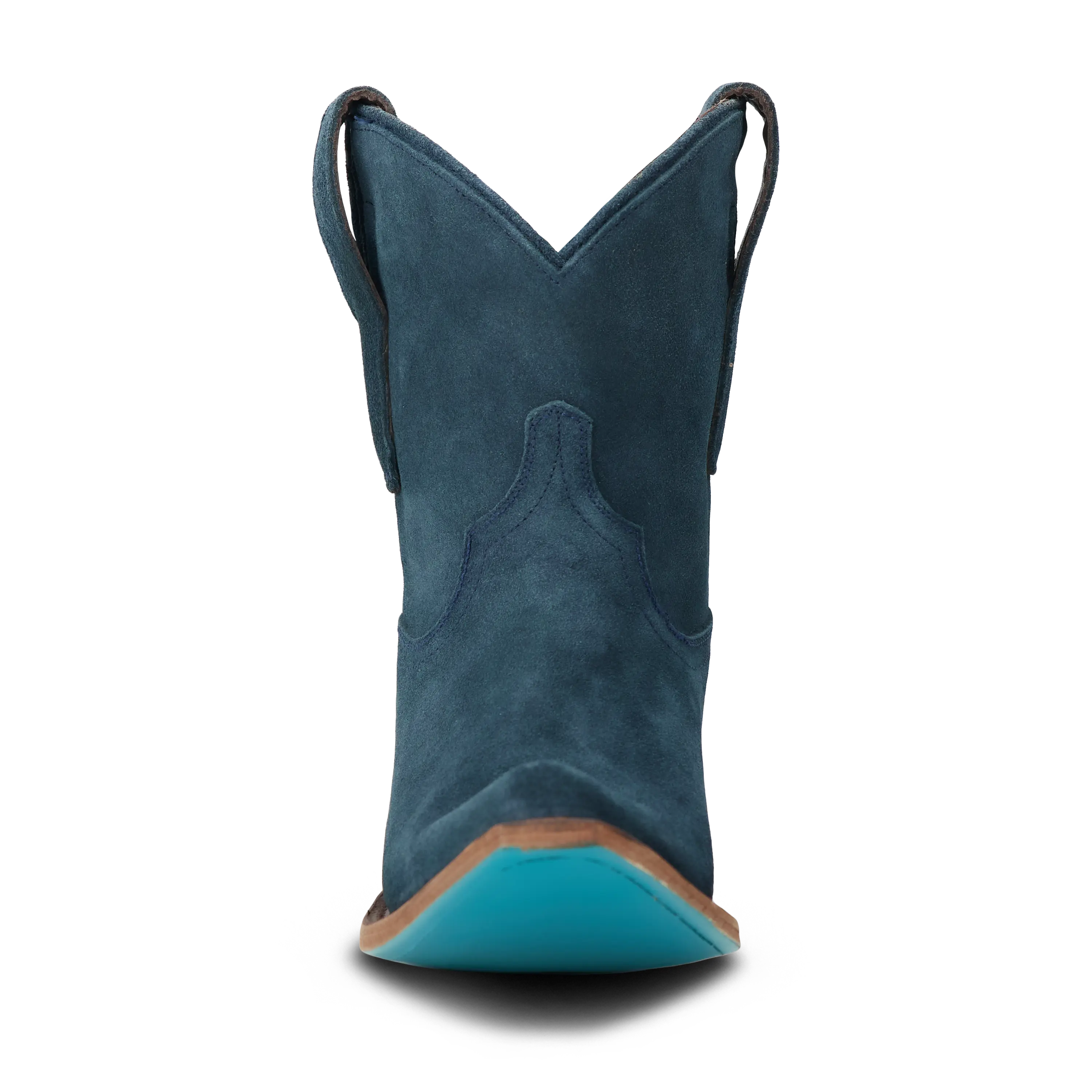 Emma Jane Bootie - Navy Suede Ladies Bootie Western Fashion by Lane